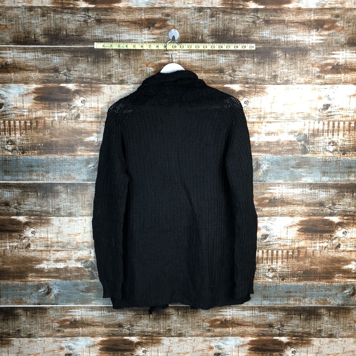 Japanese Brand Japanese Brand Black Cardigan Knitwear #A1688 Size US L / EU 52-54 / 3 - 10 Thumbnail