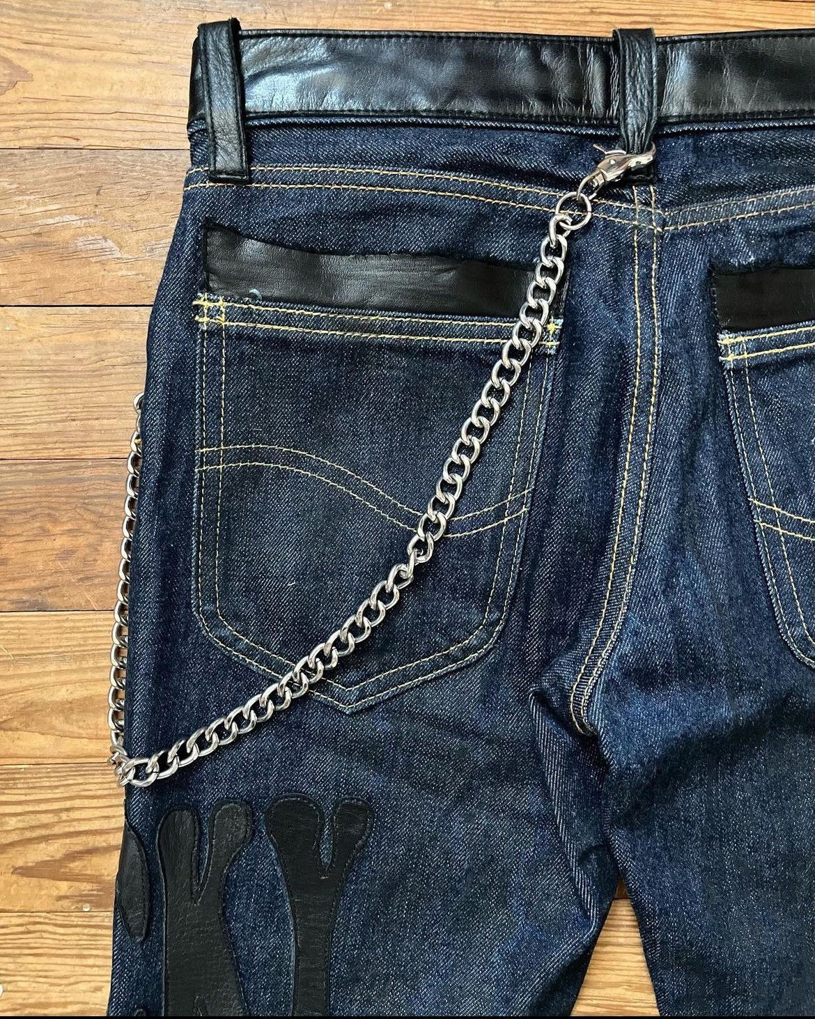 If Six Was Nine × Japanese Brand × KMRii Kronik duds bell bottom flares Size US 27 - 4 Thumbnail