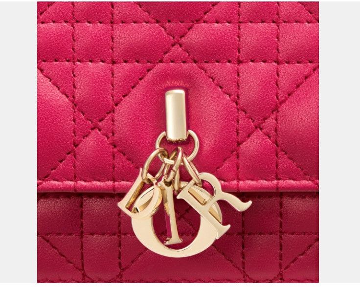 Dior o1w1db10425 S0980ON Size: OS / Mini Bag in Passion Pink Size ONE SIZE - 6 Thumbnail