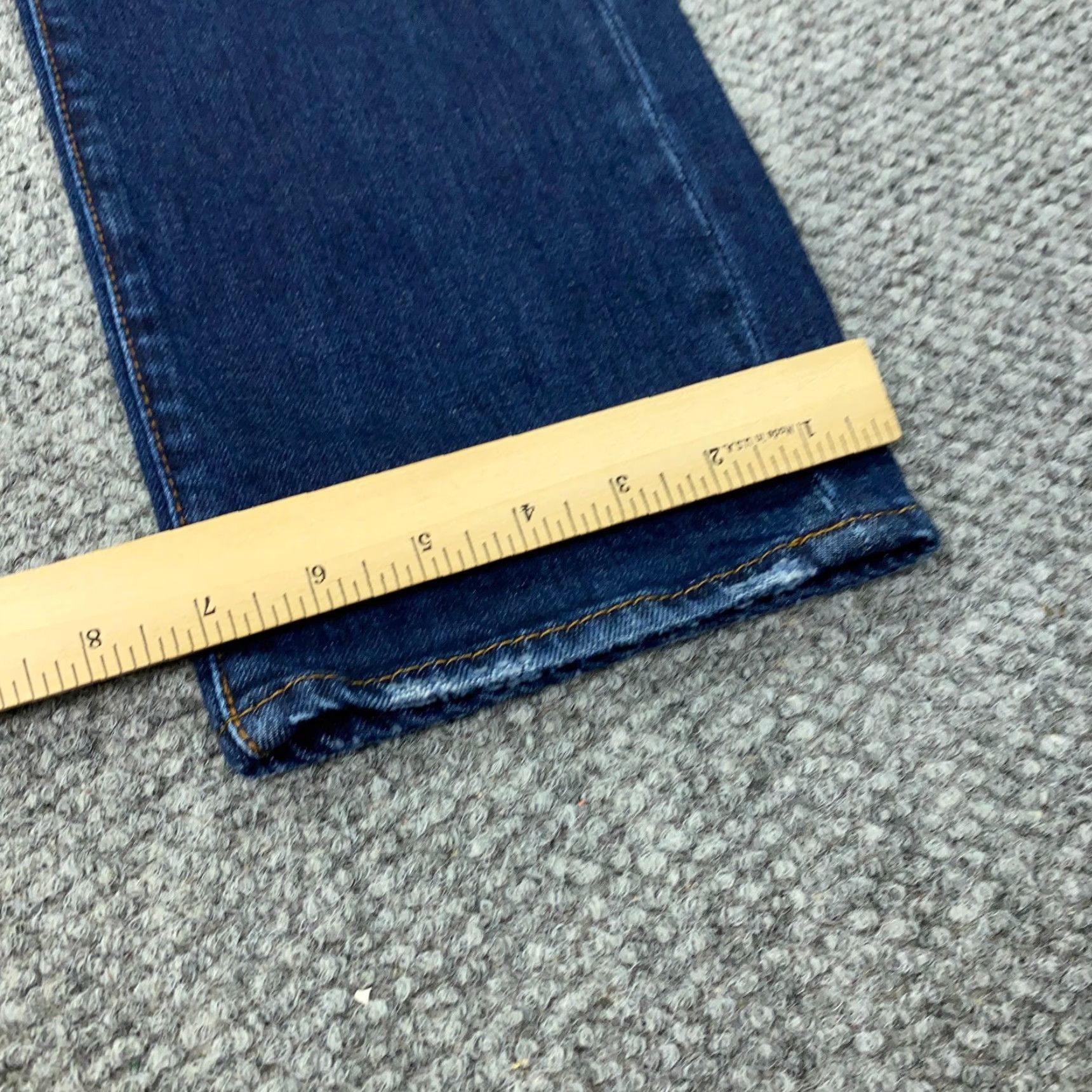 Vintage Michael Strahan M Collection Jeans Mens Blue 32x32 Faded Straight Fit Stretch Size US 33 - 5 Thumbnail