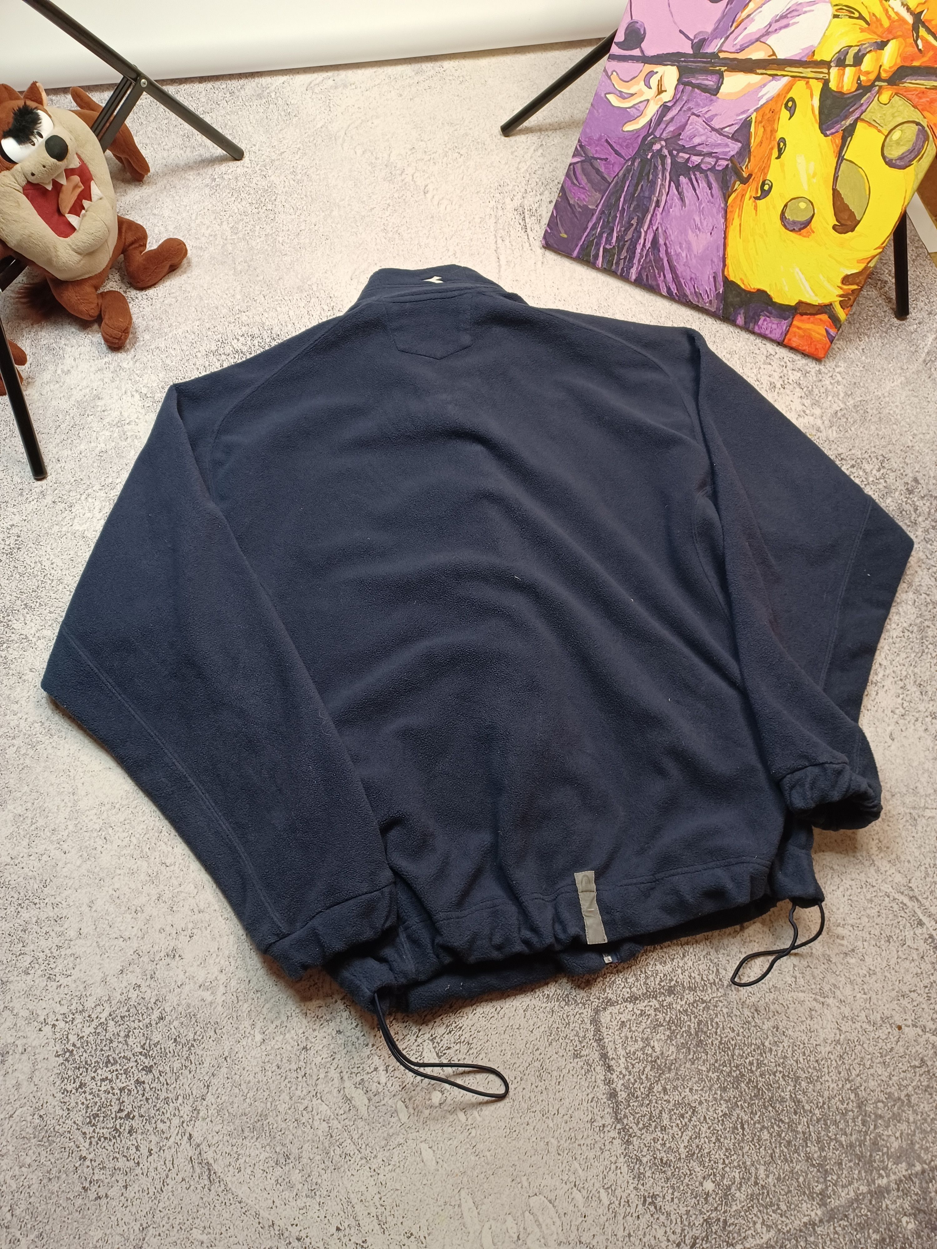 Diadora 90s Vintage Aston Villa Jersey Diadora Fleece Jacket Sherpa Size US XXL / EU 58 / 5 - 5 Thumbnail