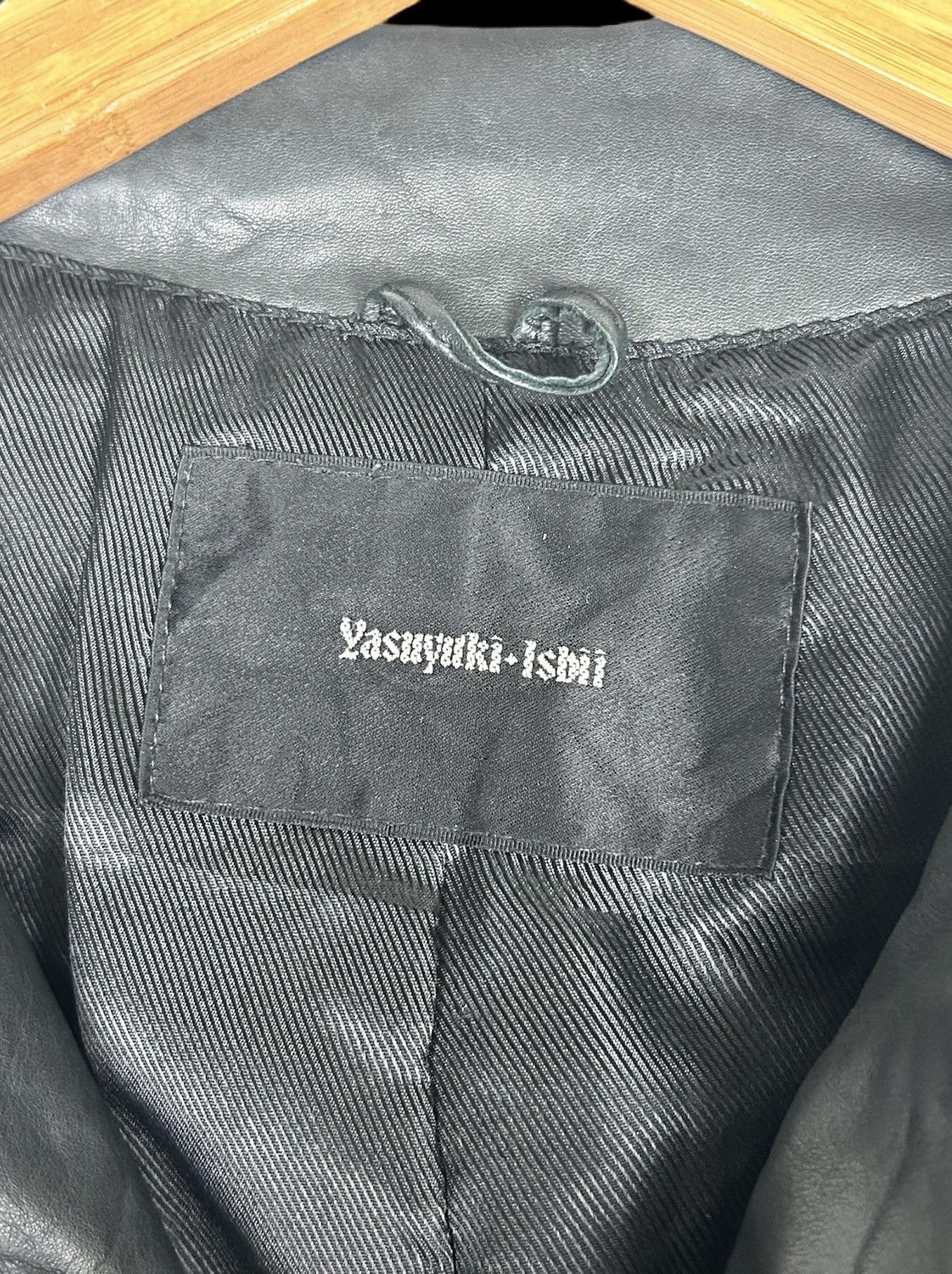 Yasuyuki Ishii Yasuyuki Ishii 90’s Asymmetric Double Leather Coat Size US S / EU 44-46 / 1 - 8 Thumbnail
