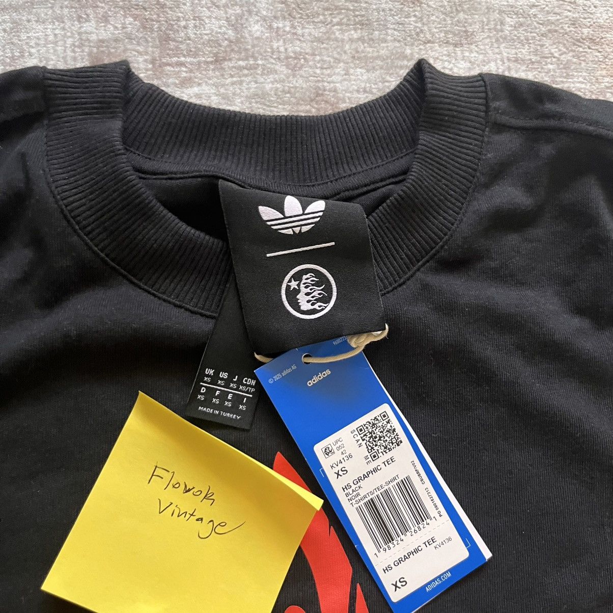 HELLSTAR Adidas x Hellstar Shirt New with Tags! Size US L / EU 52-54 / 3 - 6 Thumbnail