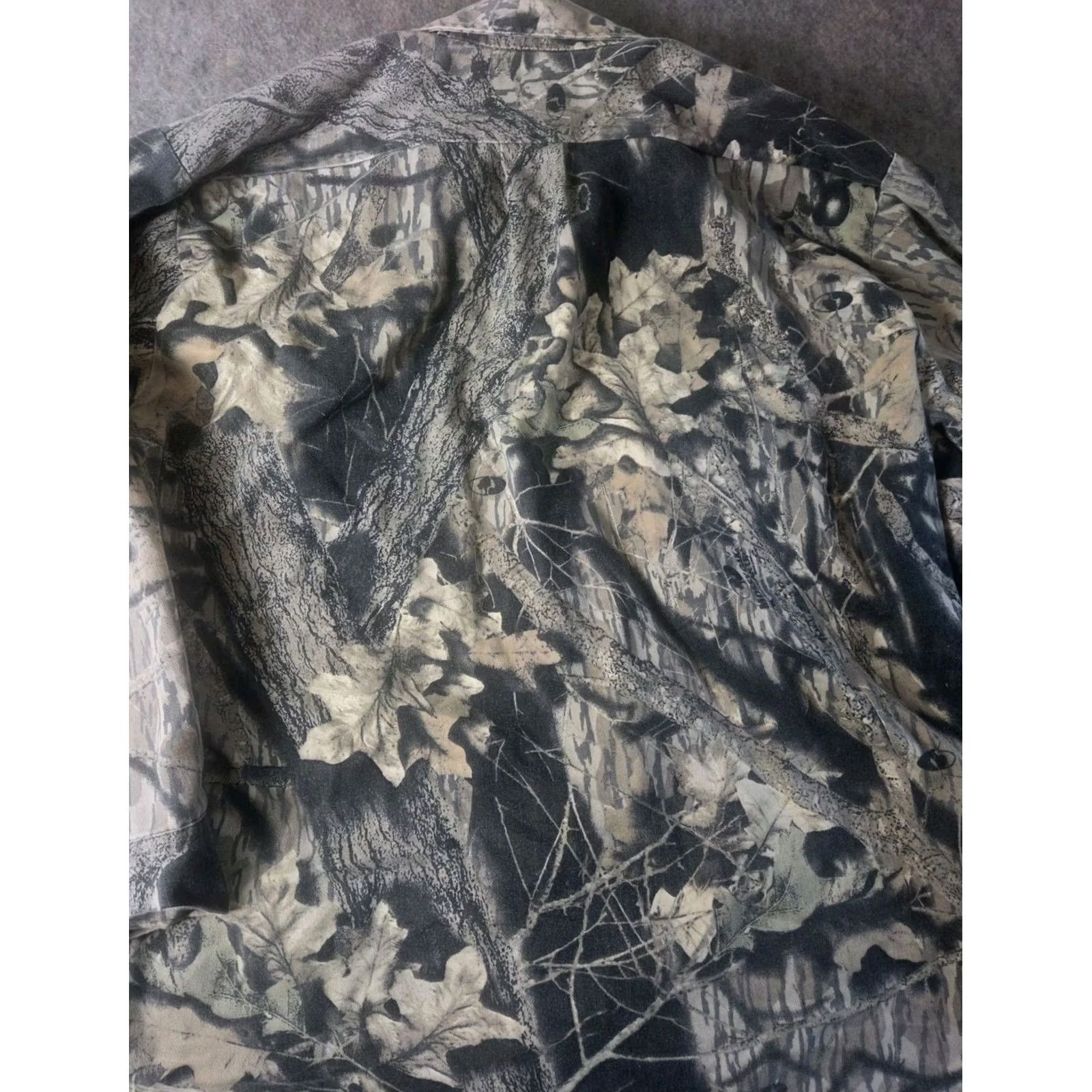 Vintage Mossy Oak Break Up Camo Shirt Camouflage Hunting Men 2XL Long Sleeve Shirt Mens Camouflage 2XL Mossy Oak Break Up Size US XXL / EU 58 / 5 - 4 Thumbnail