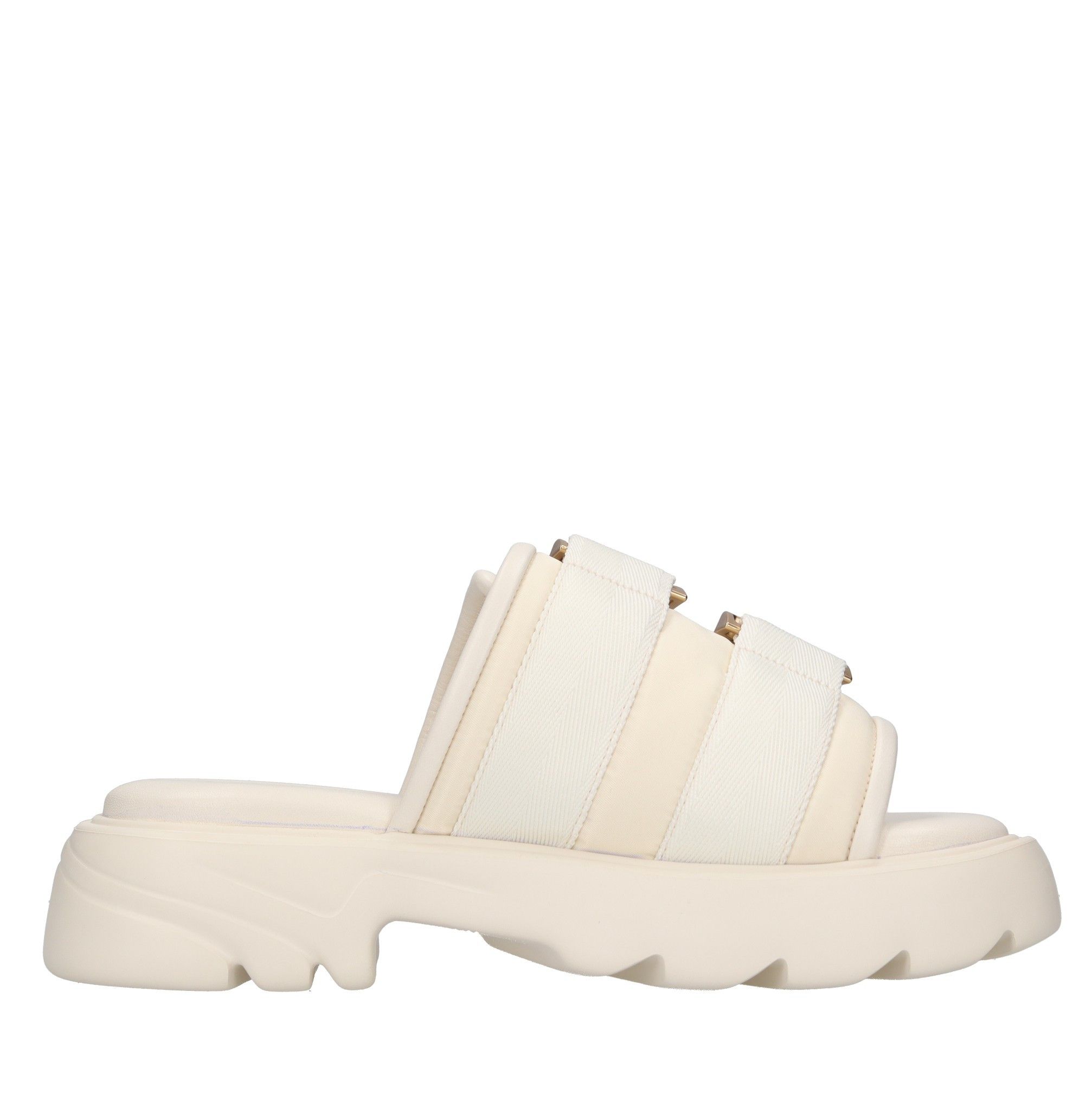 Bottega Veneta o1n1vont0924 Mules Flash in Beige Size US 9 / IT 39 - 3 Thumbnail