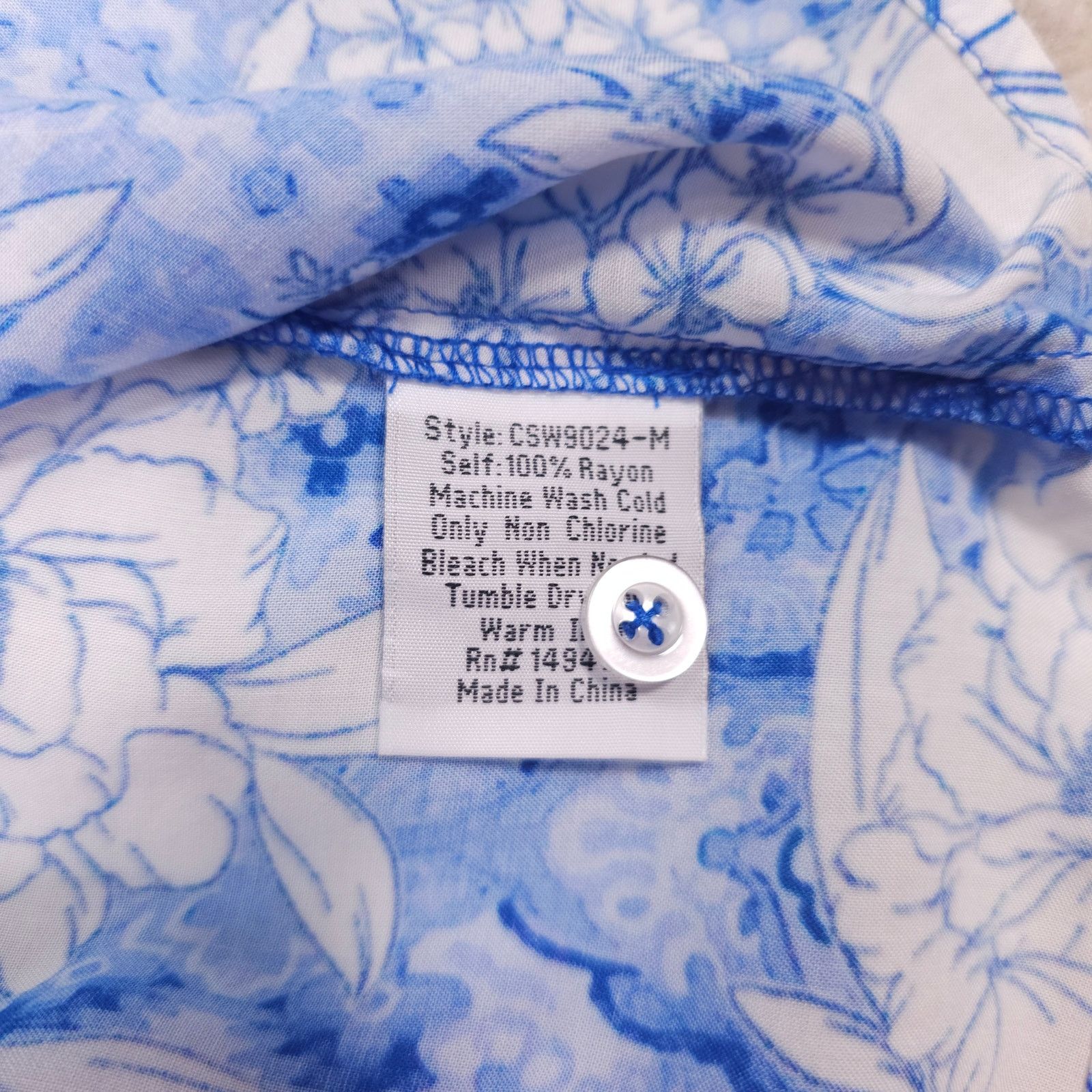 Johnny Was Johnny Was Clio Midi Coverup Skirt Blue Sz Medium Size 32" / US 10 / IT 46 - 8 Thumbnail