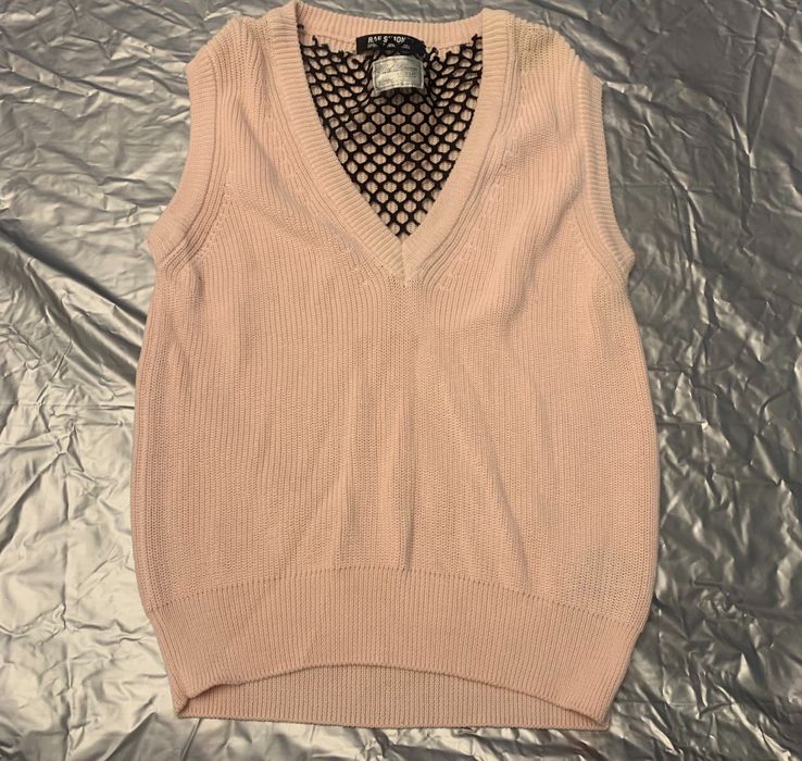 Raf simons store knit vest