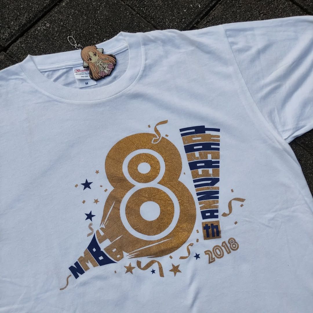 Band Tees NMB48 8th Anniversary 2018 Tee Size US M / EU 48-50 / 2 - 2 Thumbnail