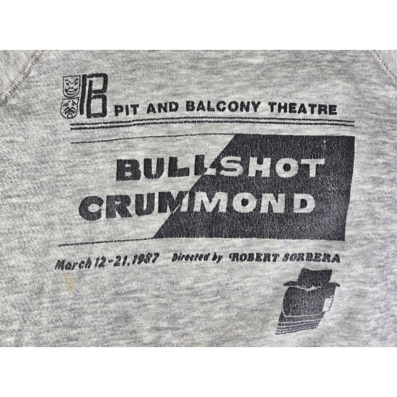 Vintage VINTAGE Bullshot Crummond Sweatshirt 1987 XL Distressed Men Gray Sweatshirt Pullover XL Mens Size US XL / EU 56 / 4 - 3 Thumbnail