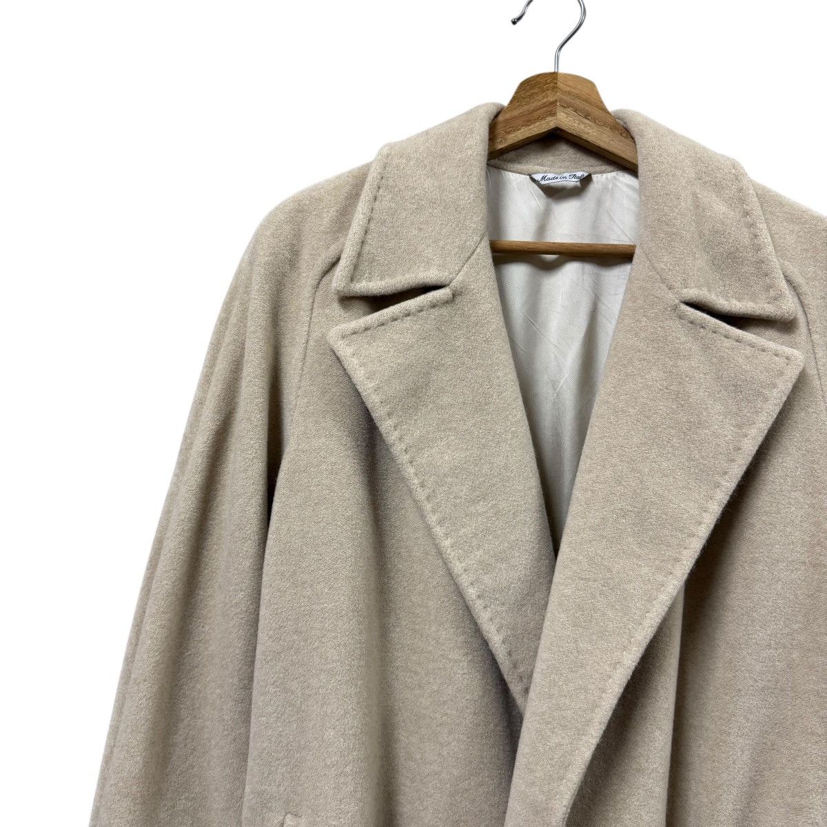 Giorgio Armani I Blues Tie-Belt Twill Coat Jacket *Only For Japan Release* Size US XS / EU 42 / 0 - 8 Thumbnail