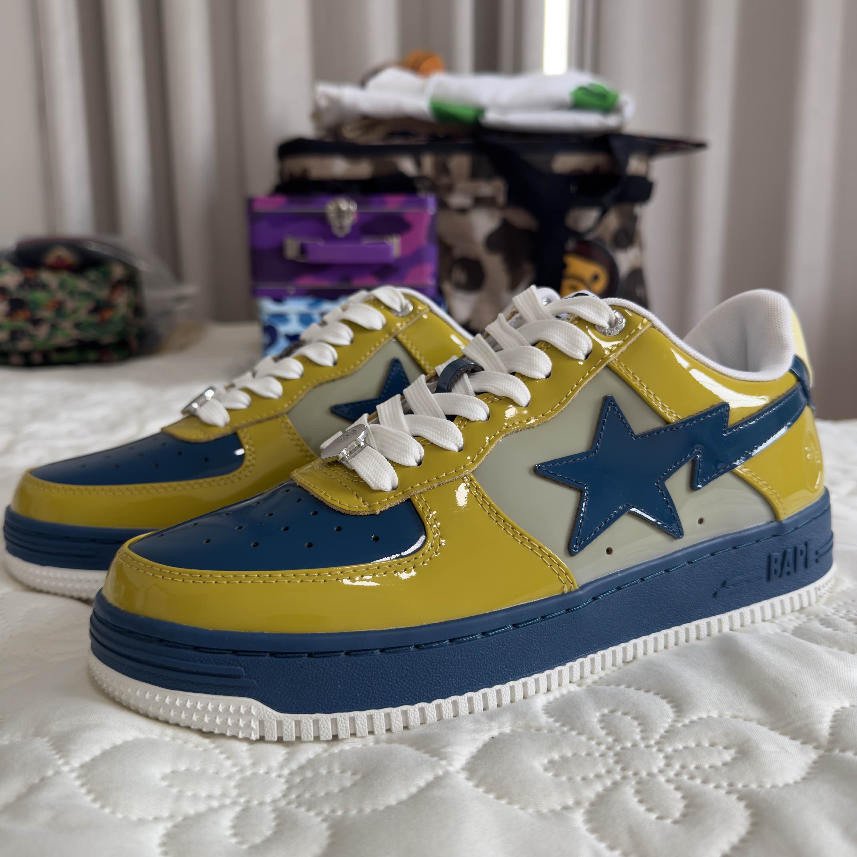 Bape A Bathing Ape Bape Sta Patent Sneakers US 9 Size US 9 / EU 42 - 1 Thumbnail