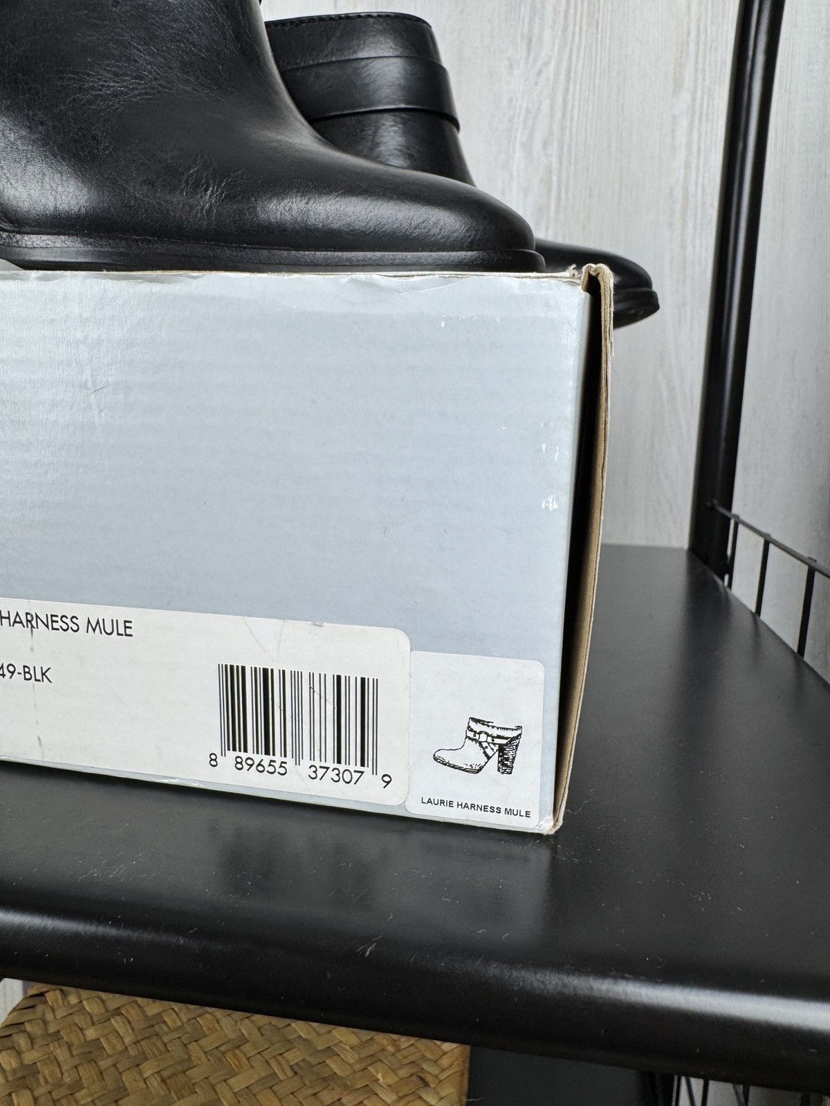 Frye Frye Laurie HarnessBlack leather Mules boots size 6 w box Size US 6 / IT 36 - 3 Thumbnail