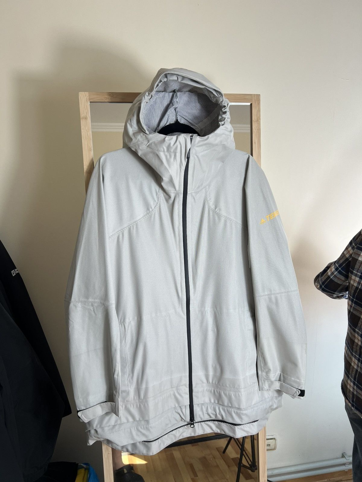 Adidas Adidas Wmns XL Jacket Terrex Rain Rdy Windbreaker Zip Y2K Size XL / US 12-14 / IT 48-50 - 2 Thumbnail