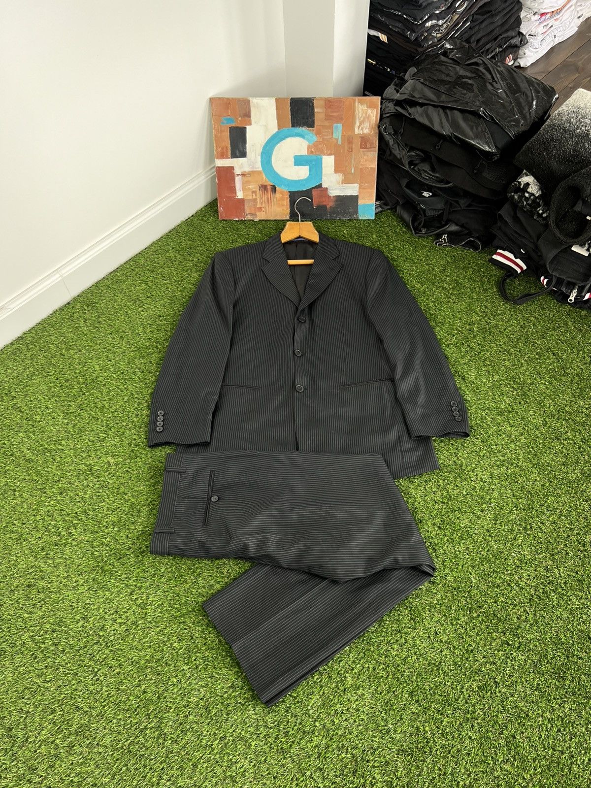 Ermenegildo Zegna Suit Blazer Jacket Pants Etro Brioni