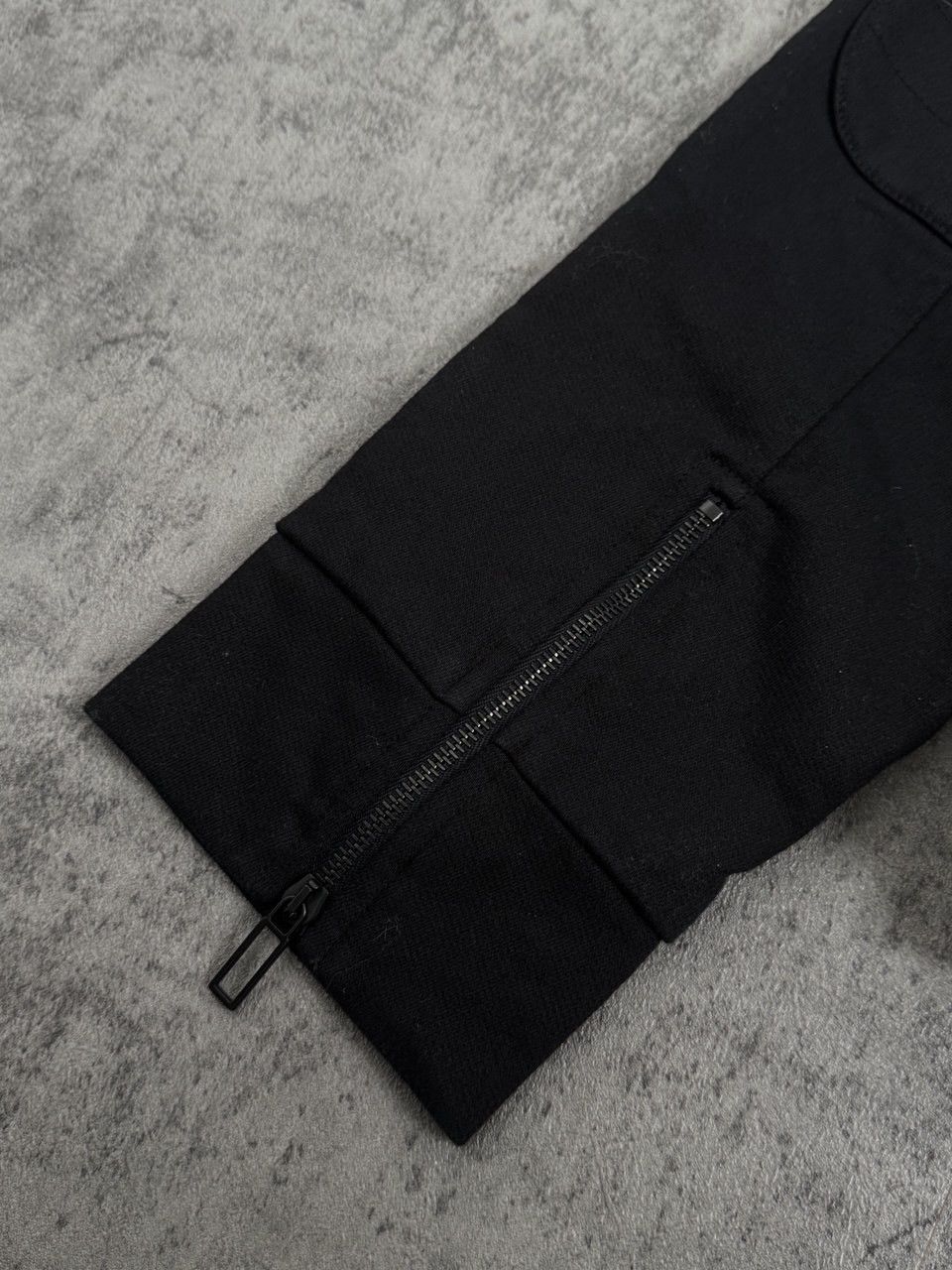 Paolo Pecora Paolo Pecora Milano Asymmetrical Zip Hoodie in Black Size US XL / EU 56 / 4 - 16 Thumbnail