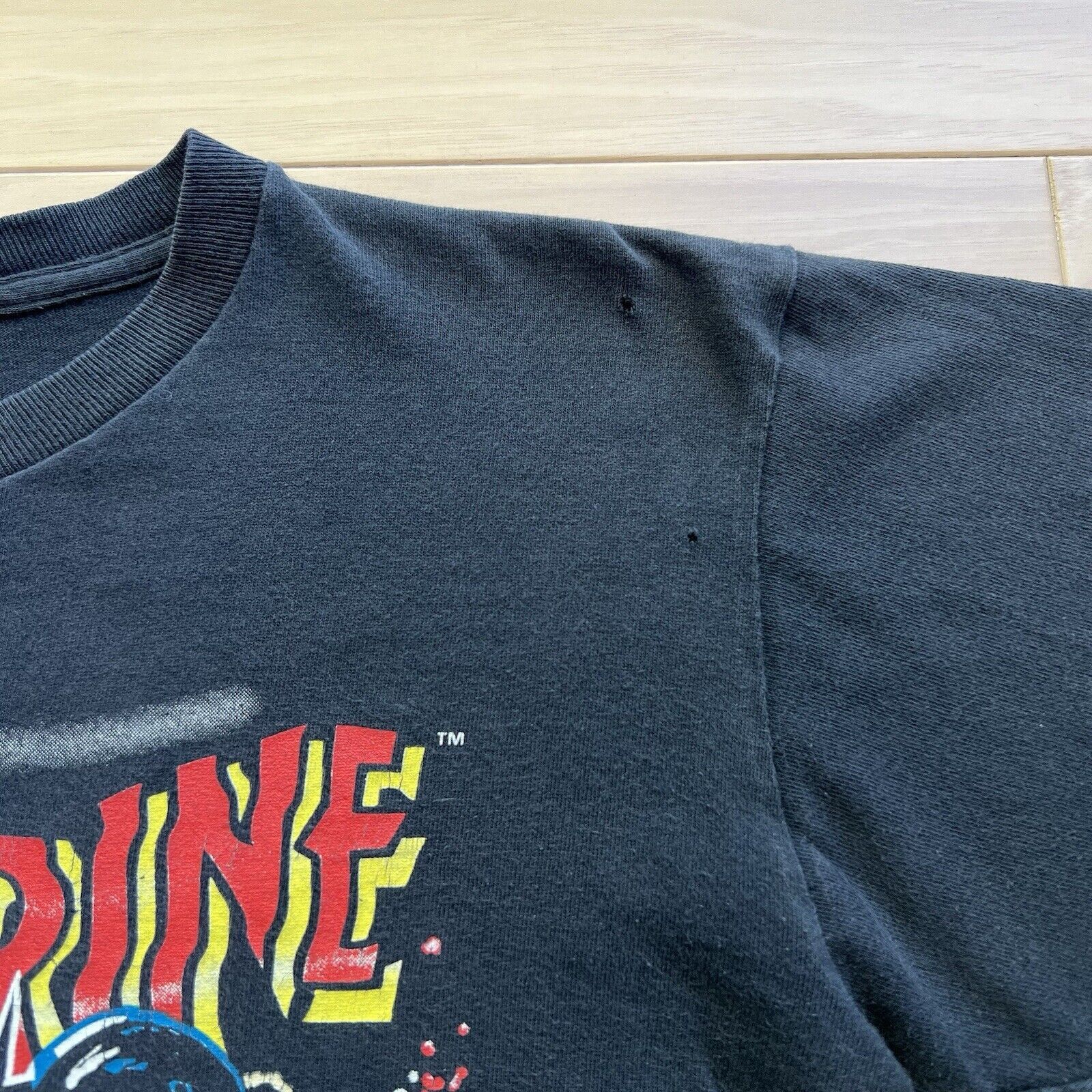 Marvel Comics × Vintage Vintage Wolverine Shirt Youth XL Black 90s X Men Marvel Size US S / EU 44-46 / 1 - 4 Thumbnail