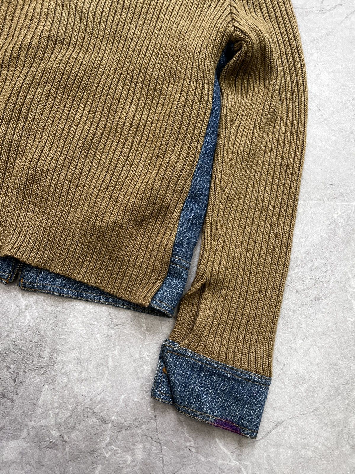 Hysteric Glamour × If Six Was Nine × Le Grande Bleu (L.G.B.) Vintage fur legrandebleu style zip cotton sweater hood Size S / US 4 / IT 40 - 12 Thumbnail