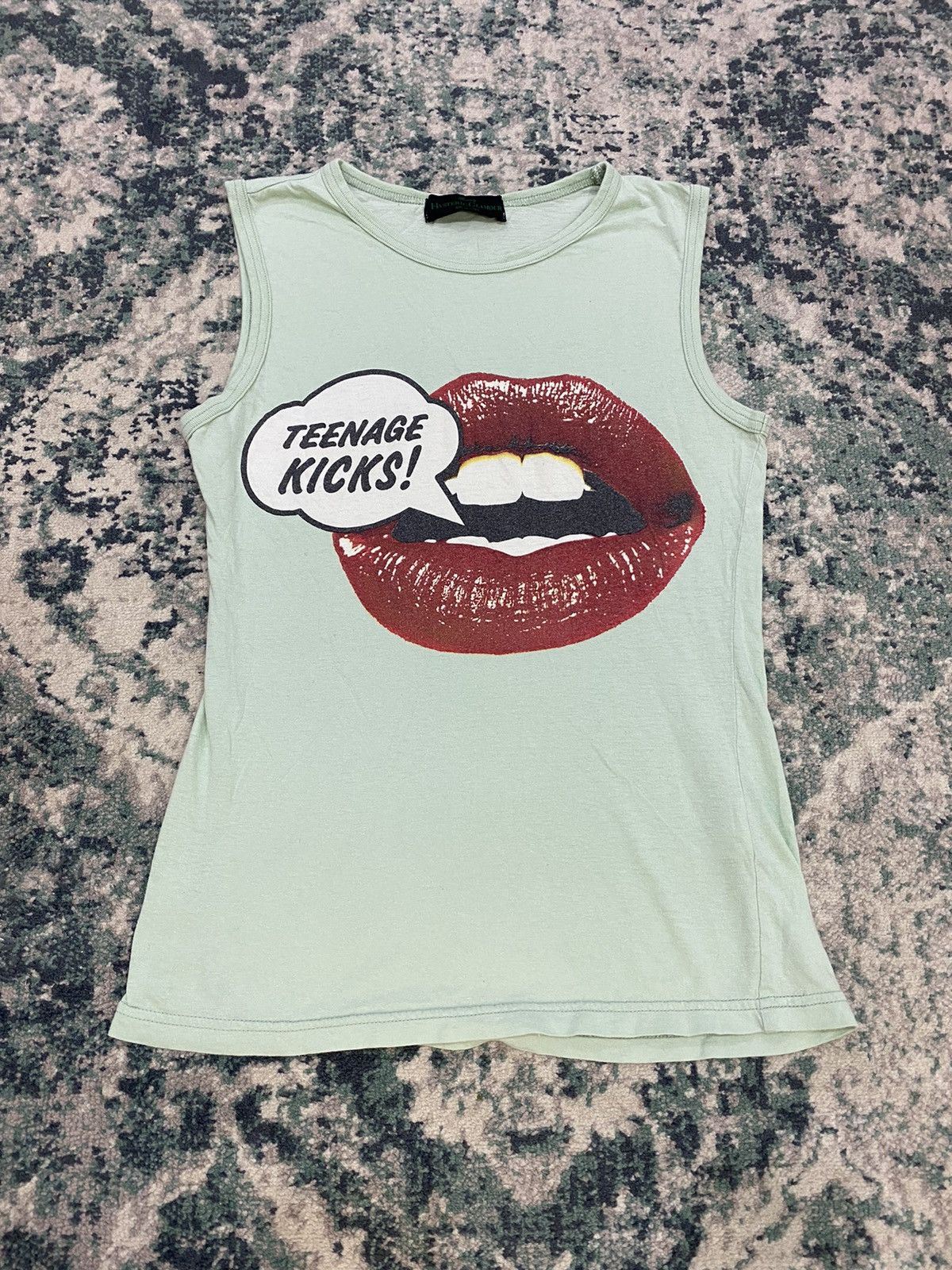 Hysteric Glamour Hysteric Glamour Teenage Kicks ! Tank Tope Sleeveless Size S / US 4 / IT 40 - 3 Thumbnail