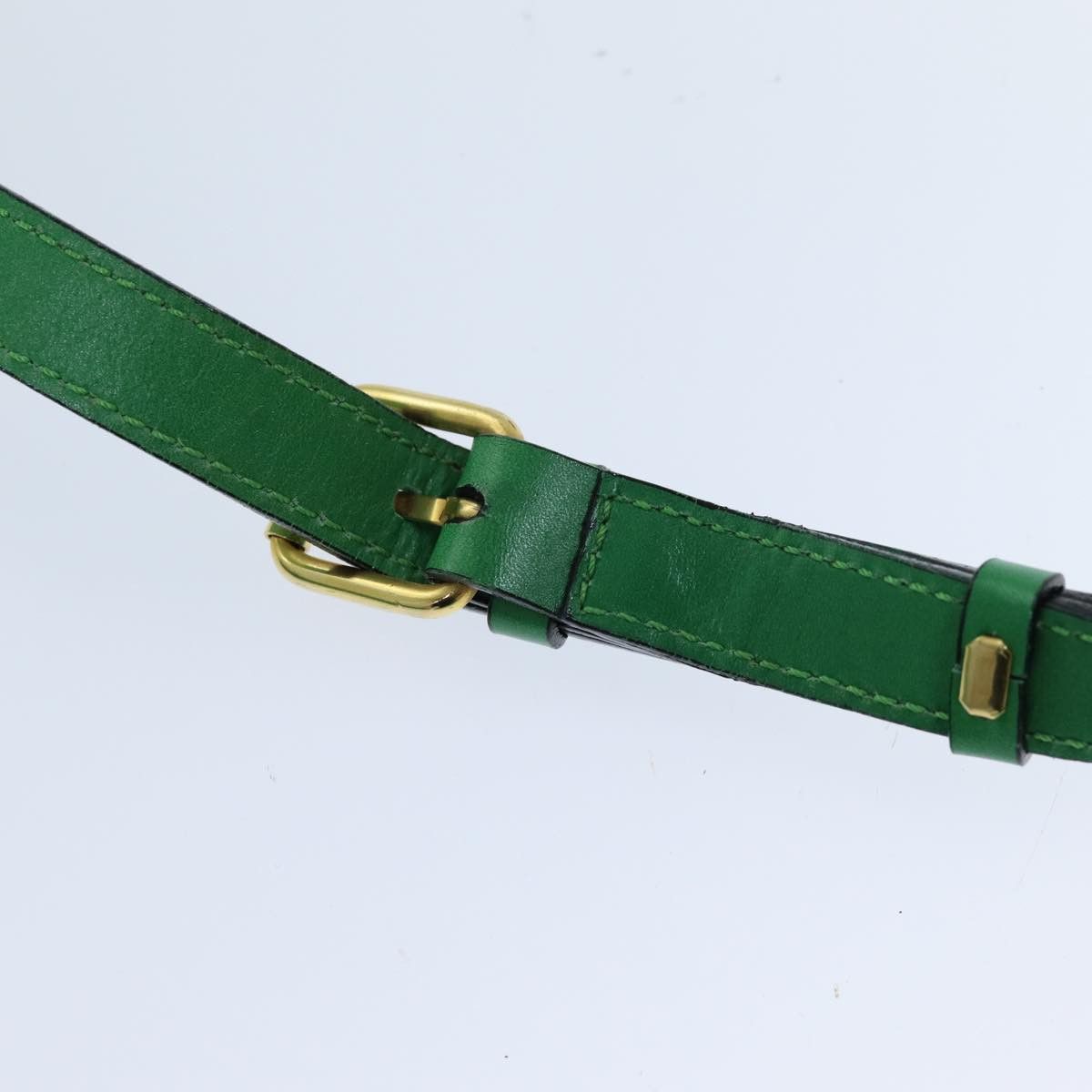 Celine CELINE Shoulder Bag Leather Green Size ONE SIZE - 8 Thumbnail