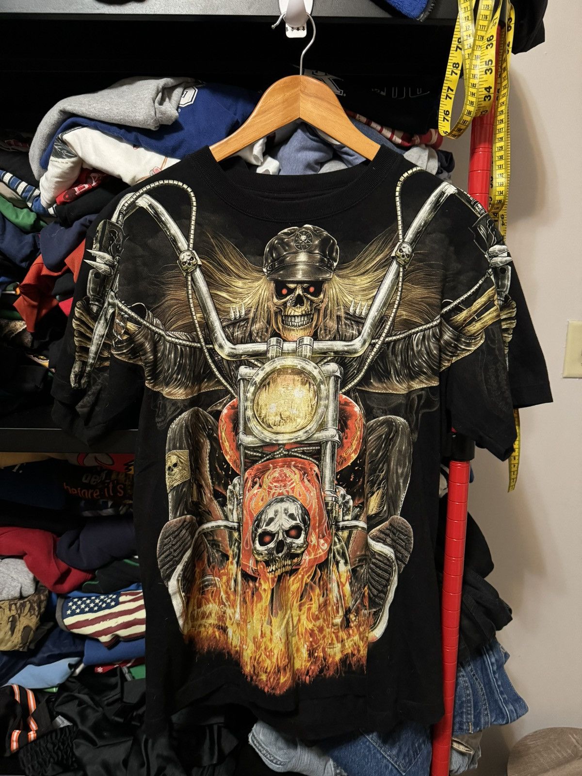 Vintage Vintage Front and back Biker T shirt Size US M / EU 48-50 / 2 - 1 Thumbnail