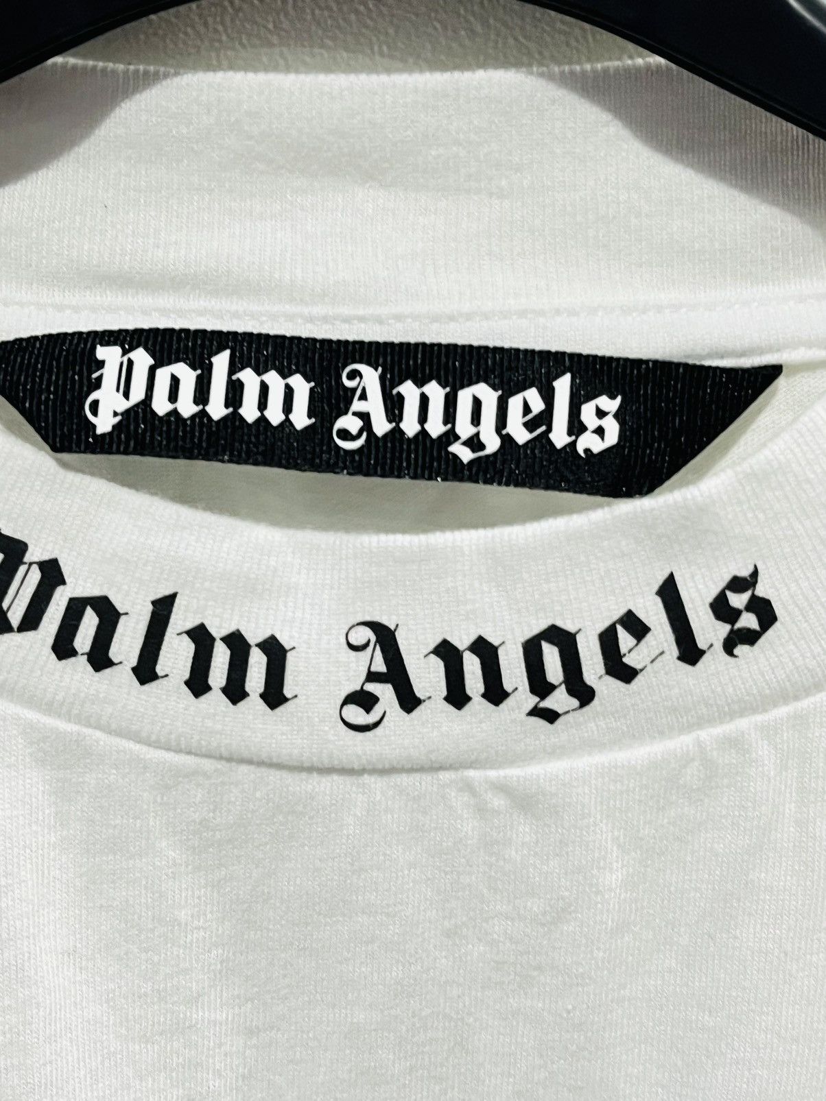 Palm Angels Palm Angels logo-print high-neck T-shirt Size US S / EU 44-46 / 1 - 2 Thumbnail