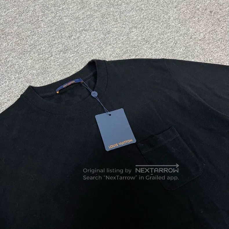 Louis Vuitton Louis Vuitton Checker Pocket Short Sleeve T-Shirt Size US XL / EU 56 / 4 - 4 Thumbnail