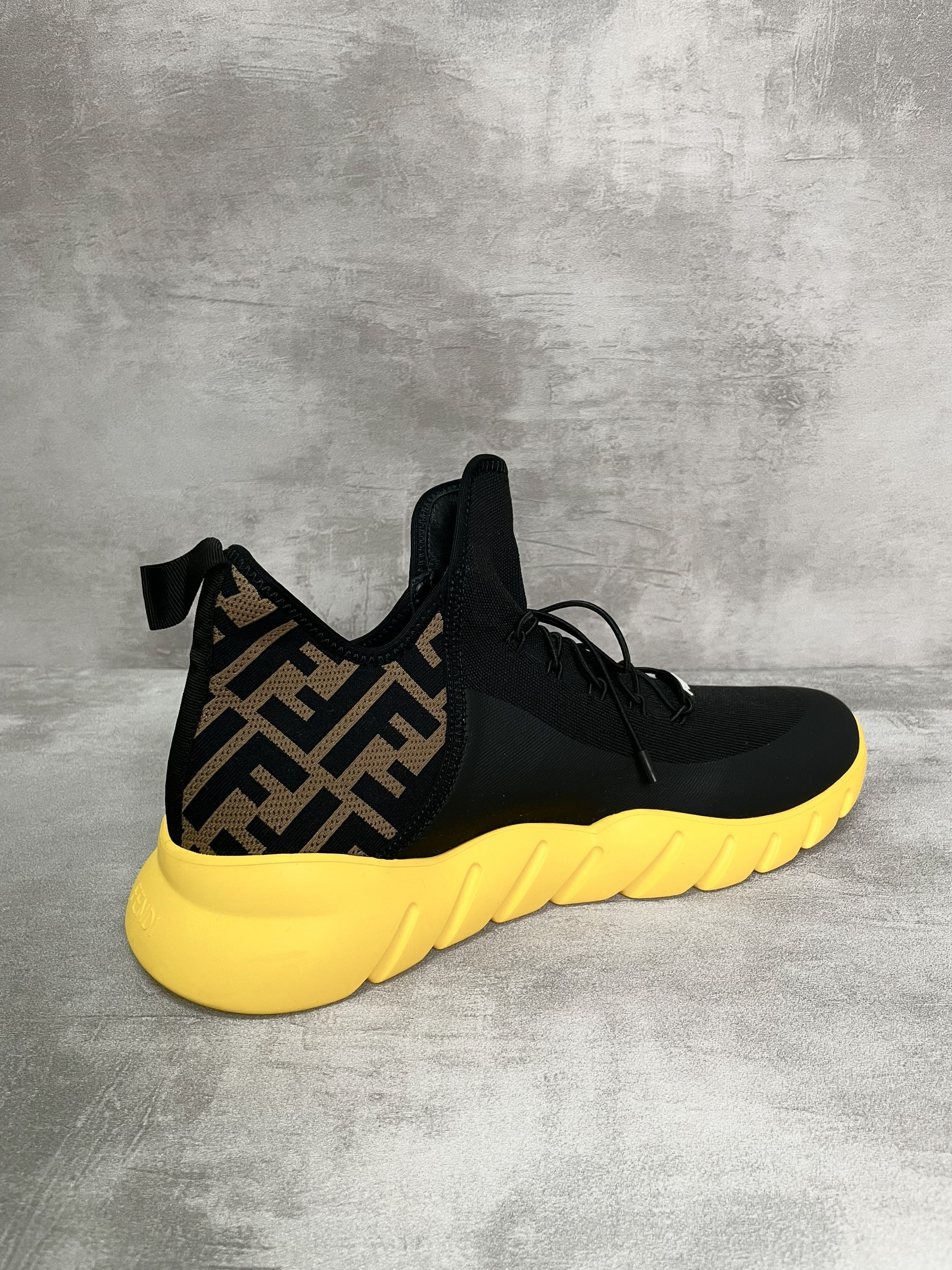 Fendi Fendi Black Slip On Sneakers Size US 10 / EU 43 - 8 Thumbnail