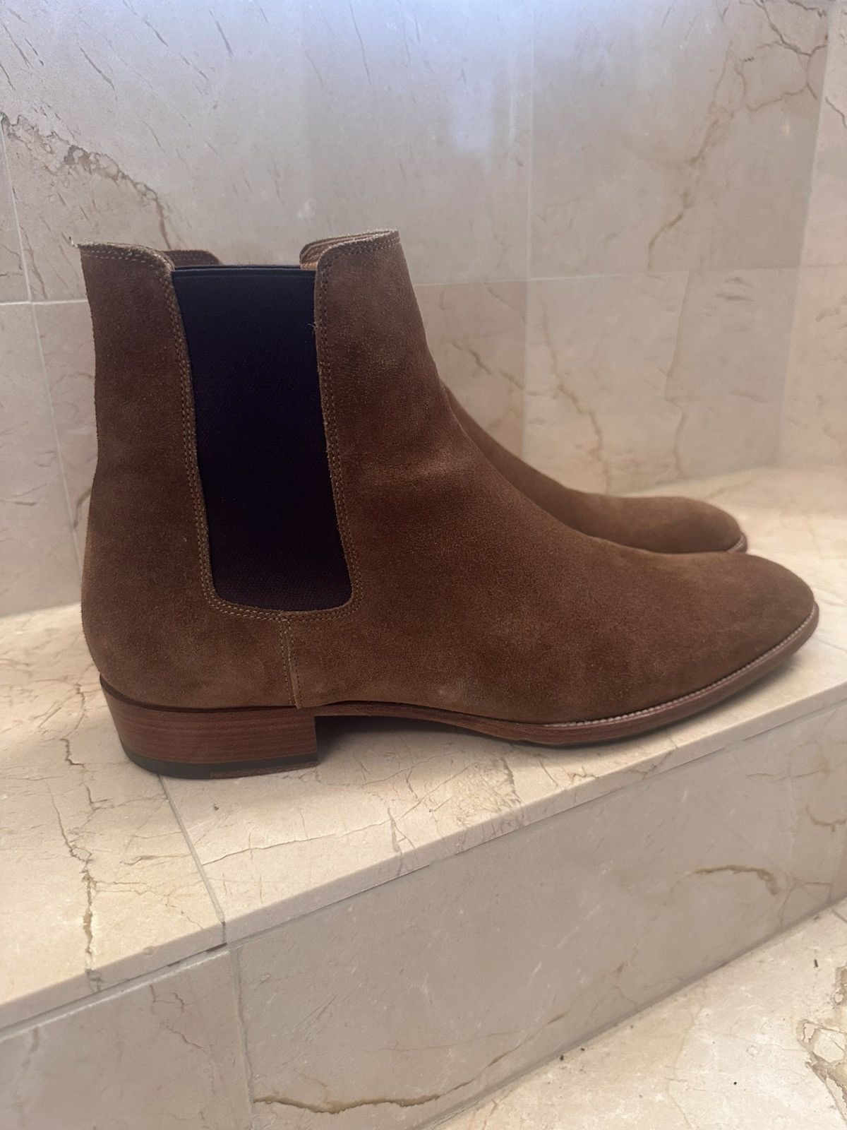 Saint Laurent Paris Saint Laurent Wyatt Hedi 30 Chelsea Boots size 44.5 11.5US Size US 11.5 / EU 44-45 - 11 Thumbnail