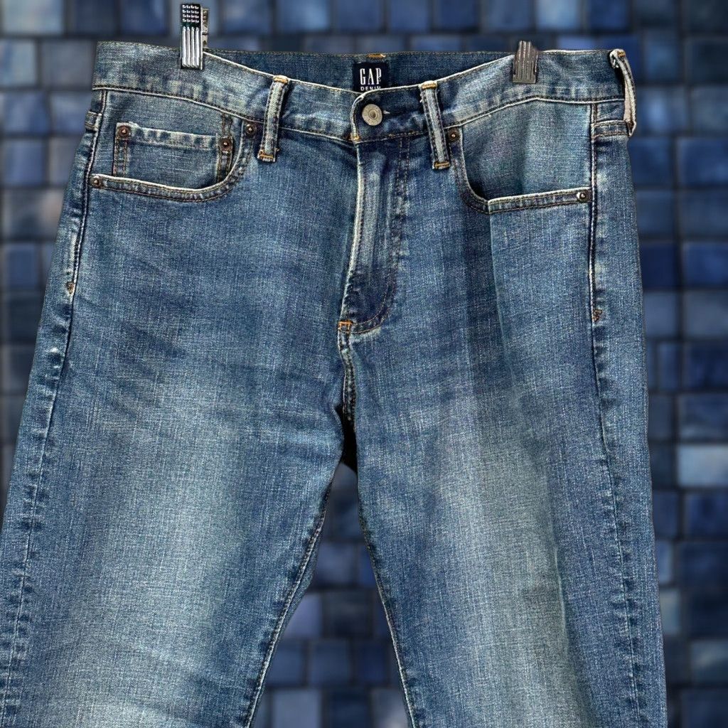 Yeezy Gap 5 Pocket denim Pants Blue デニム YEEZY GAP イージーギャップ 22SS 5 Pocket Denim Pants ダメージ加工