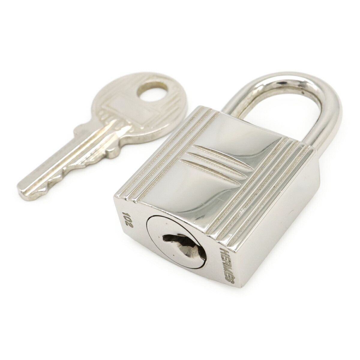 Hermes Hermes Hermes Cadena Padlock Metal Key Chain 102 DUTY FREE for USA Size ONE SIZE - 1 Thumbnail