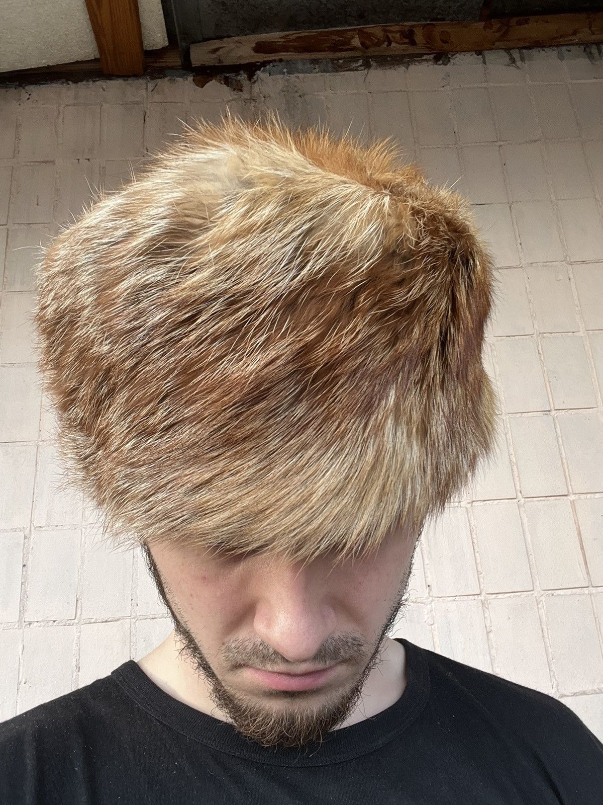 Vintage Vintage Y2K Fox Leather Hat Size ONE SIZE - 14 Thumbnail