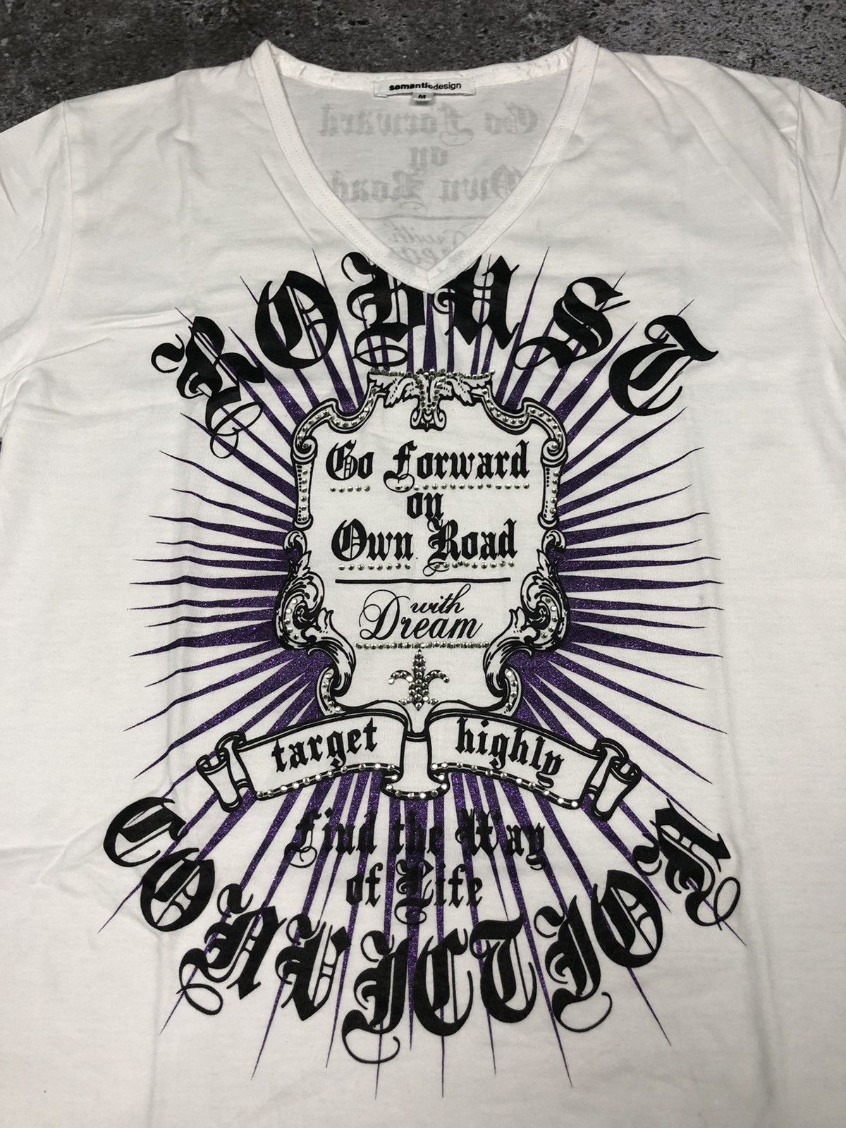 Beauty Beast × If Six Was Nine × semanticdesign SEMANTIC DESIGN Y2K Style White Shirt Size US M / EU 48-50 / 2 - 3 Thumbnail