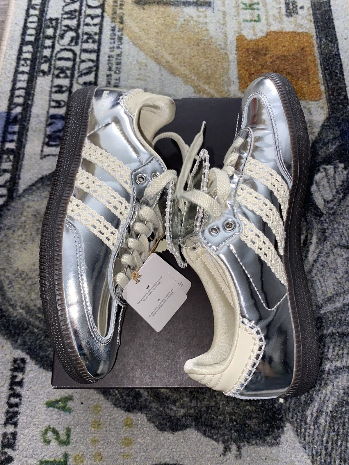 Adidas Samba Wales Bonner Silver