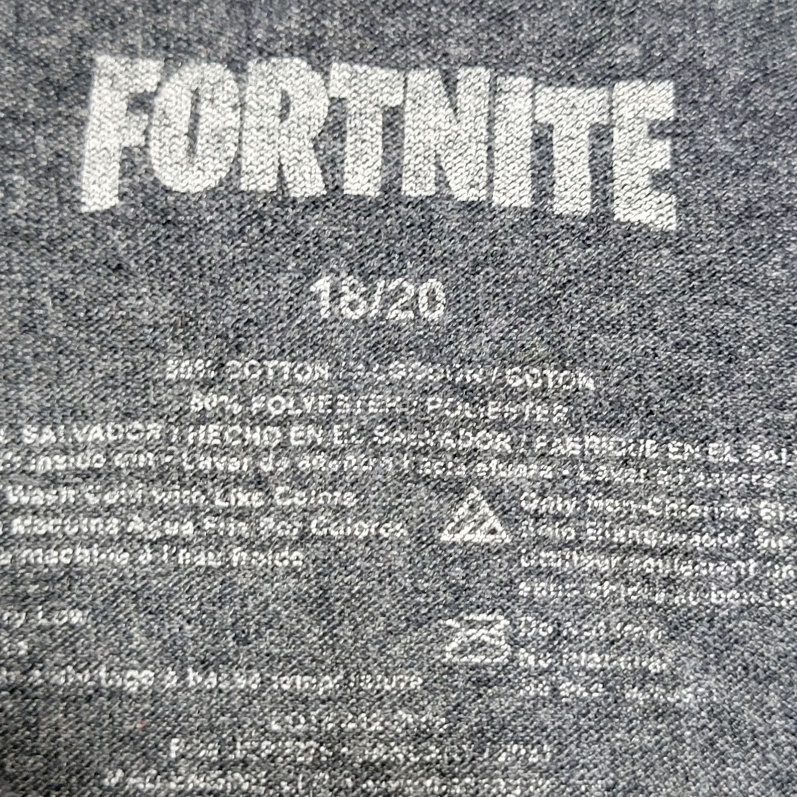 Other Fortnite Dark Grey Unisex Tee X-Ray Llama - Size Small Size US S / EU 44-46 / 1 - 5 Thumbnail