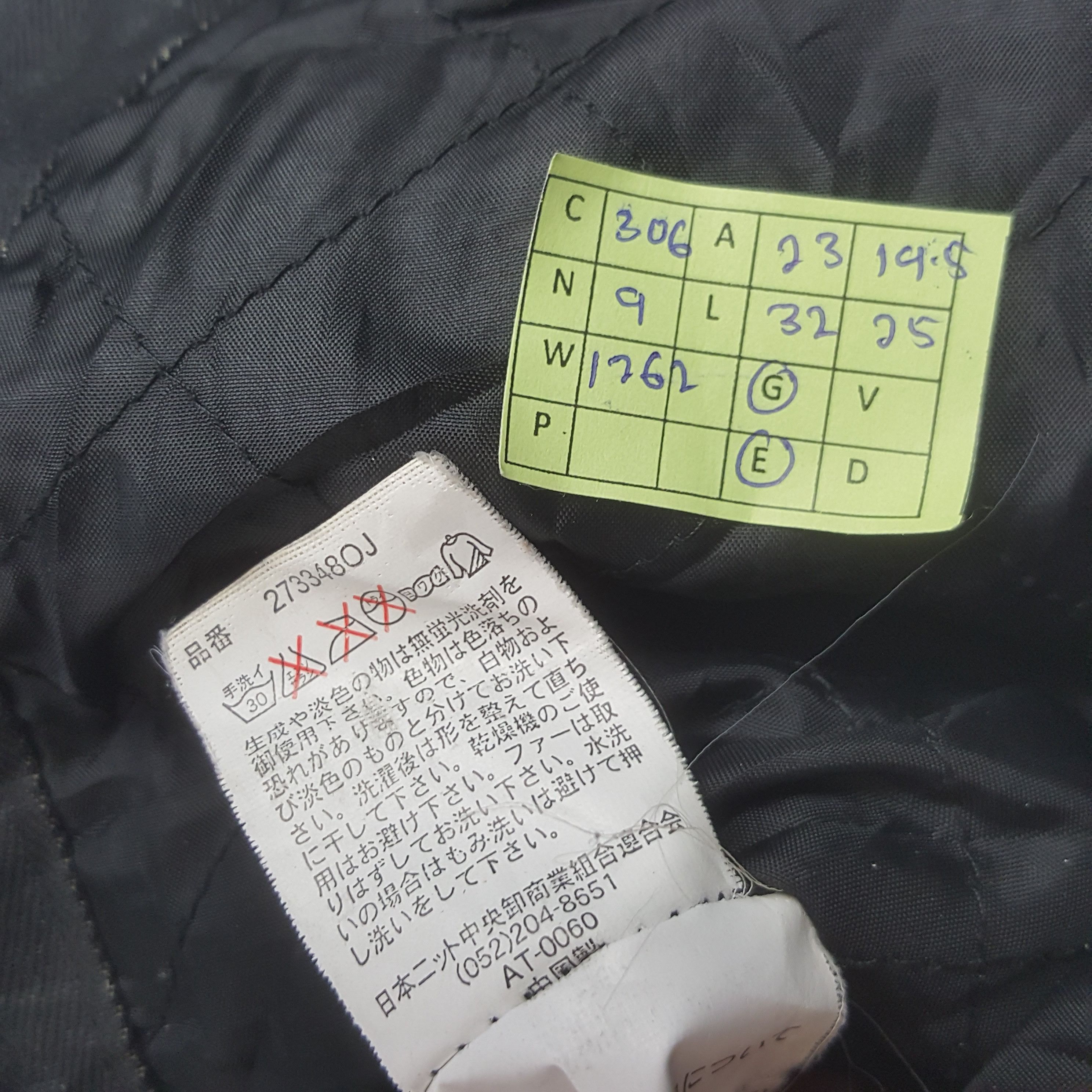 Japanese Brand Vintage Roushatte Garment Japanese Punk Winter Jacket C306N9 Size US L / EU 52-54 / 3 - 7 Thumbnail