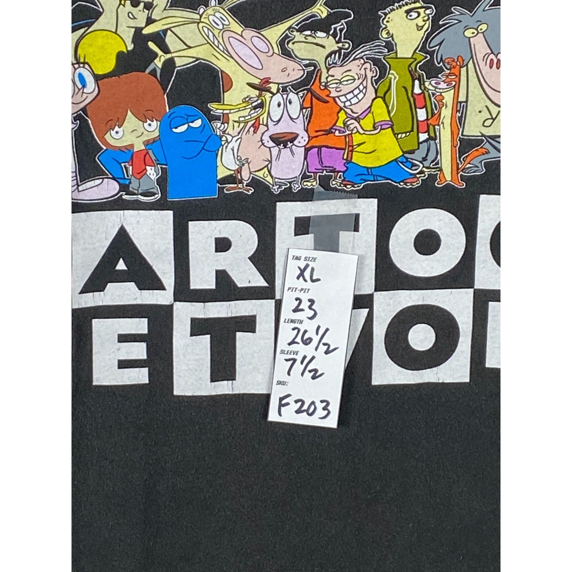 Cartoon Network Cartoon Network Character Squad Tee Shirt Black Size XL F203 Size XL / US 12-14 / IT 48-50 - 4 Thumbnail
