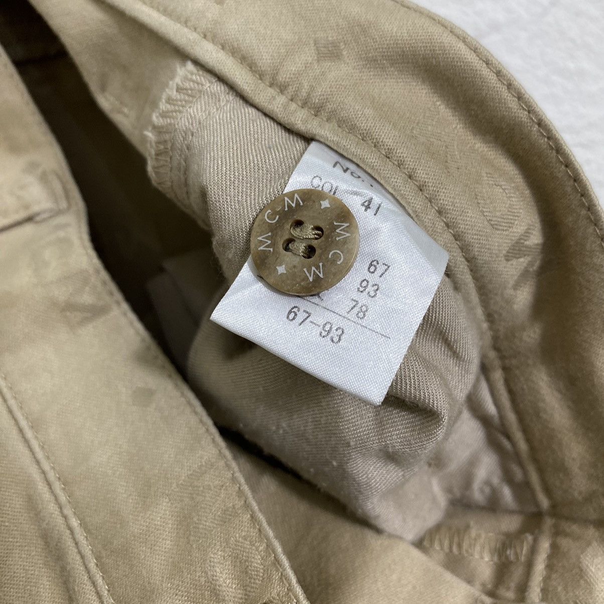 MCM × Vintage 🔥RARE🔥 Vintage MCM monogram pants Size US 30 / EU 46 - 8 Thumbnail