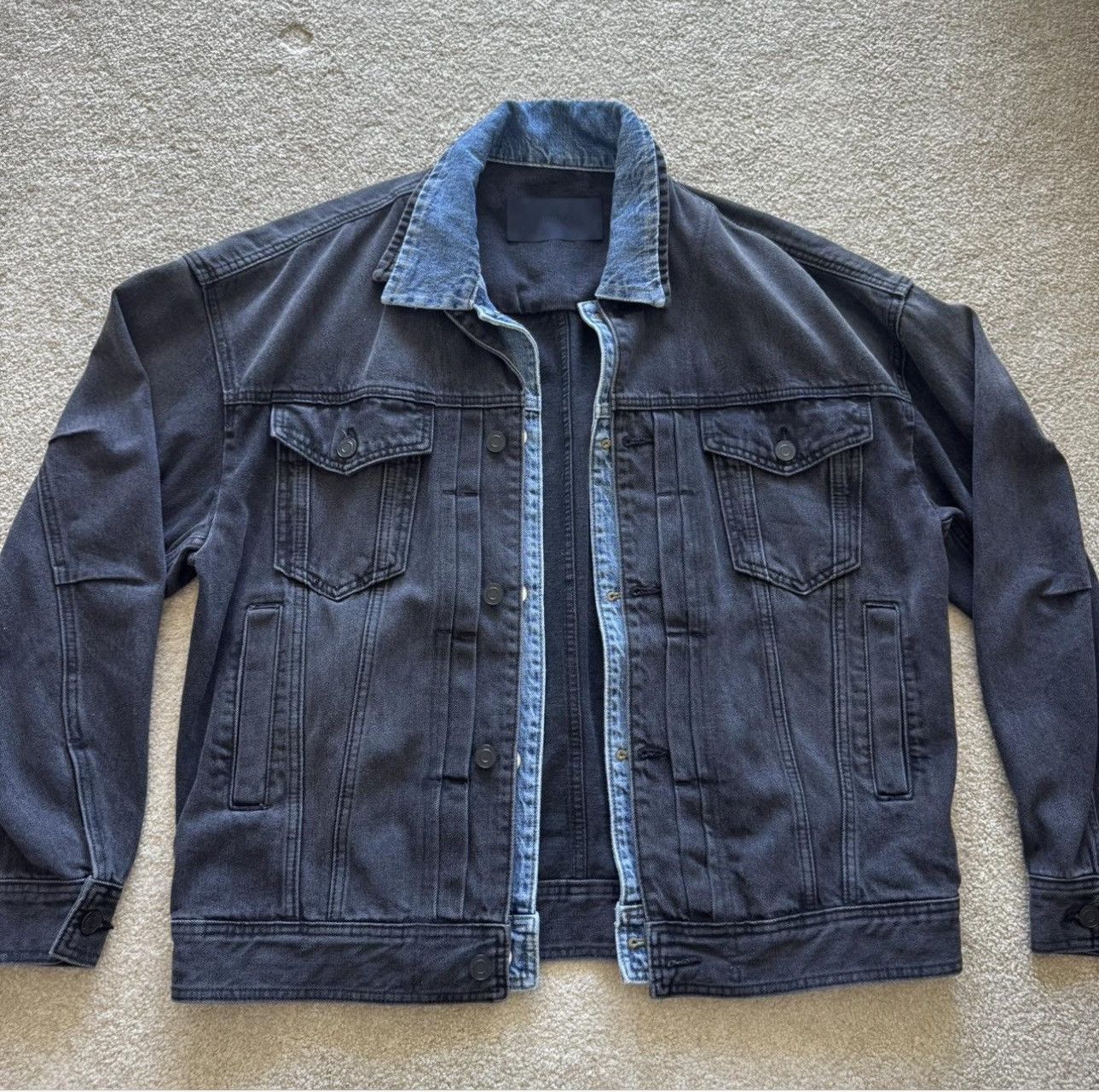 Juun.J Juun.j denim multi layer jacket Size US XL / EU 56 / 4 - 1 Thumbnail