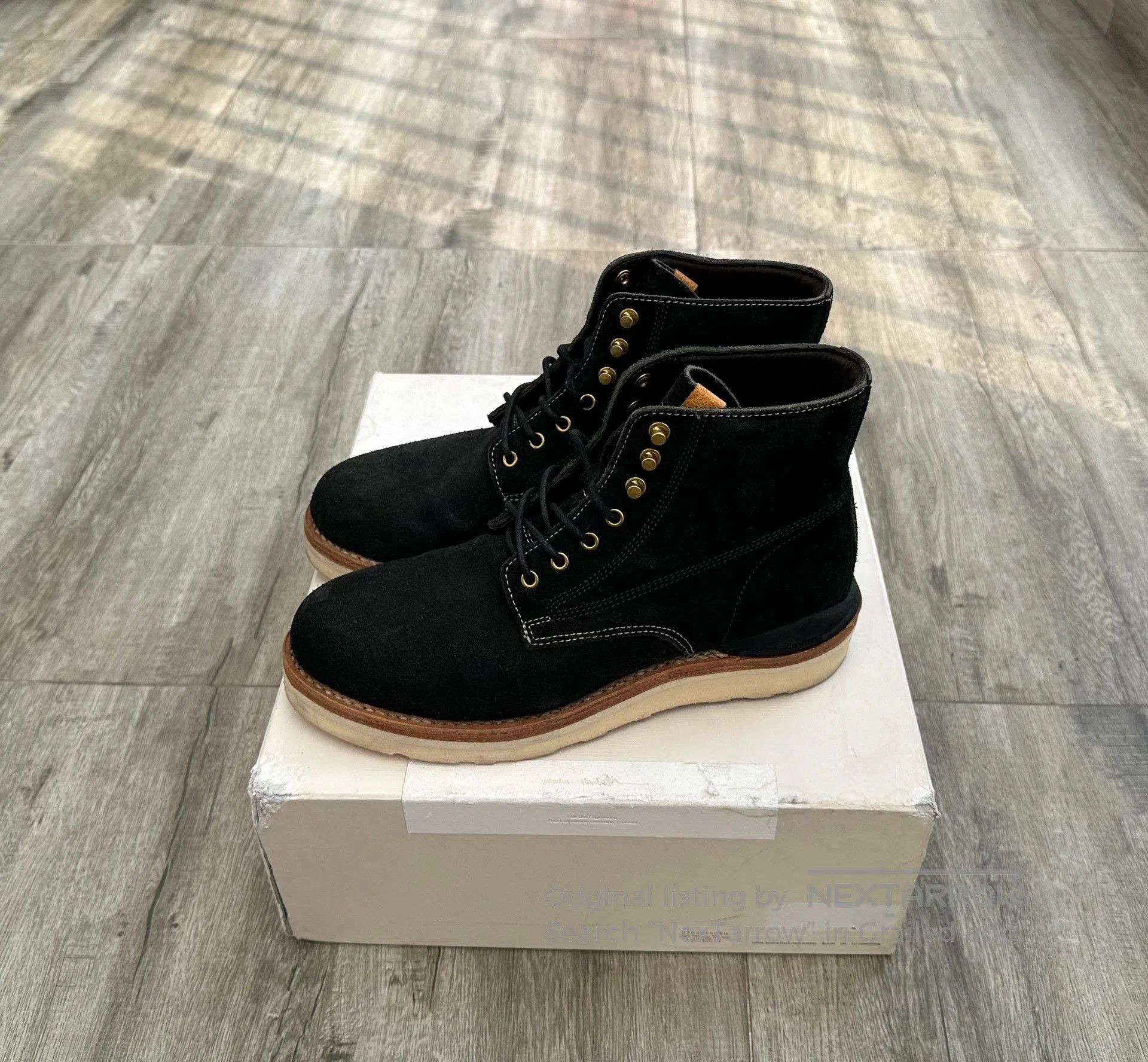 Visvim visvim virgil boots in black suede. Size US 9 / EU 42 - 2 Thumbnail