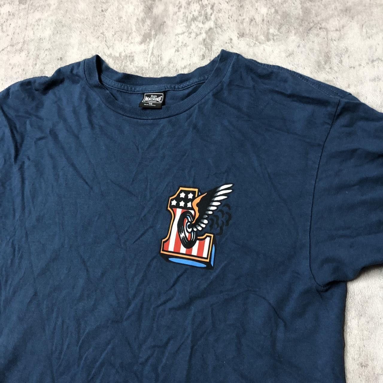 Other Navy blue vintage 90s Harley Davidson tee harley #bikerstyle Size US M / EU 48-50 / 2 - 2 Thumbnail