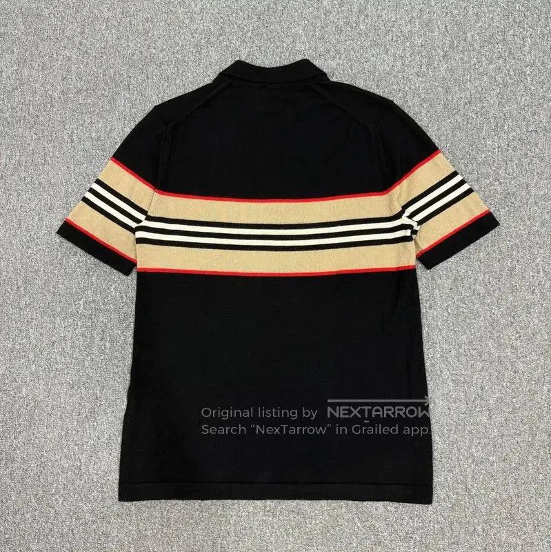 Burberry Burberry Multicolor Cashmere Polo Shirt. Size US M / EU 48-50 / 2 - 2 Thumbnail