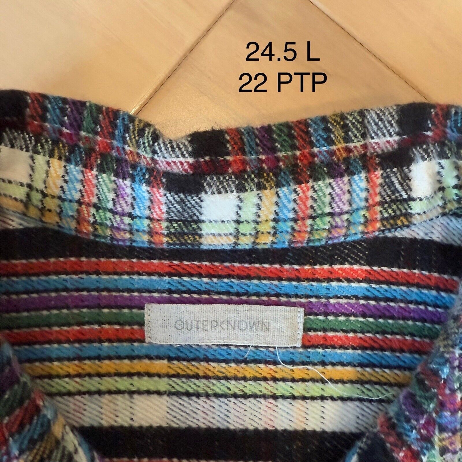 Outerknown Outerknown Shirt Small Multicolor Button Up Heavy Blanket Size S / US 4 / IT 40 - 9 Thumbnail