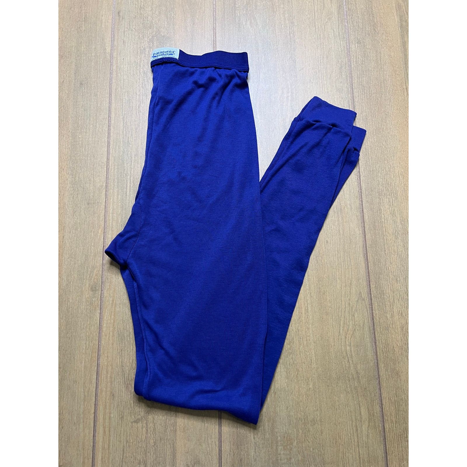Patagonia Vintage Blue Patagonia Capilene Base Layer Bottom Mens S/M Size US 30 / EU 46 - 1 Thumbnail