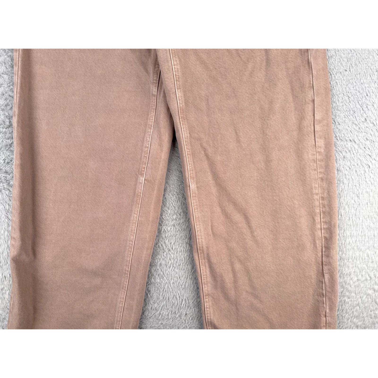 Old Navy Old Navy Jeans Womens 2 Pink Baggy Wide Leg Mid Rise Cotton Lyocell Blend 28x28 Size 26" / US 2 / IT 38 - 3 Thumbnail