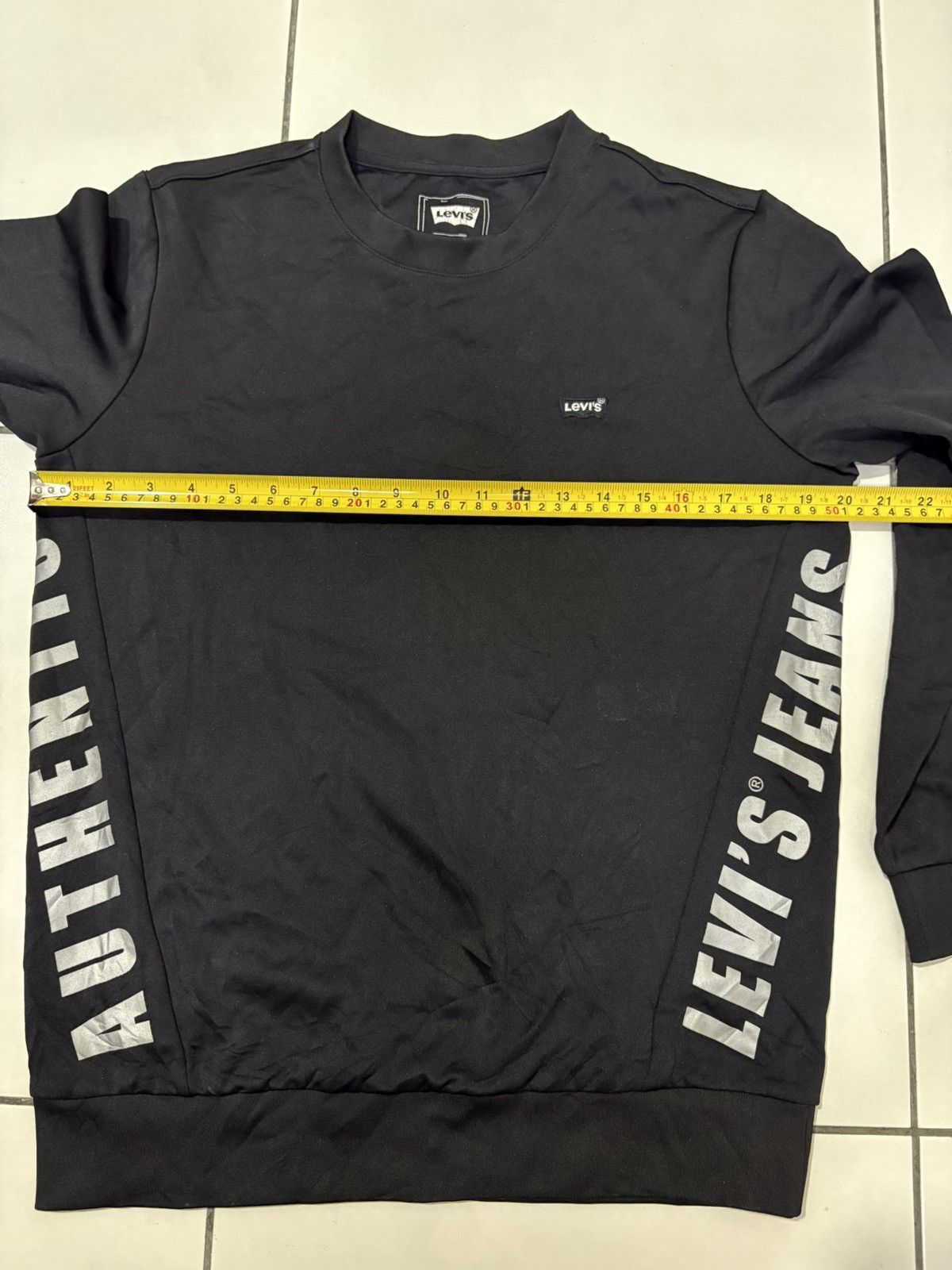 Levi's Vintage Levis Authentic Western Wear Big Logo Crewneck Size US M / EU 48-50 / 2 - 8 Thumbnail