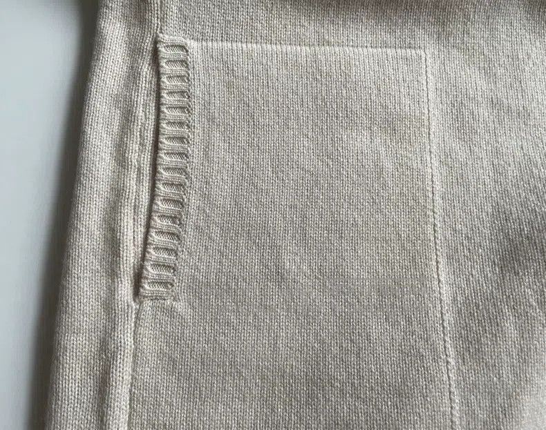 Hermes Hermes Beige Cashmere Long-Sleeve Dress Size XXS / US 00 / IT 34 - 4 Thumbnail