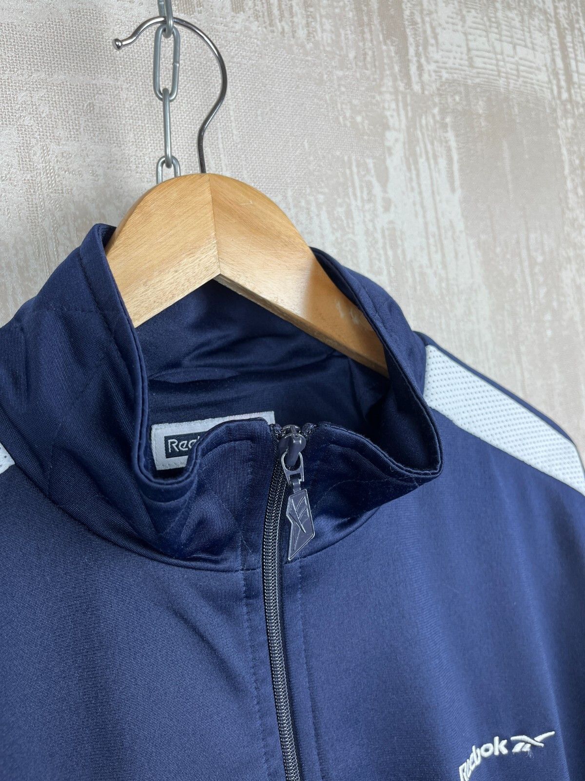 Reebok 90's Reebok Vintage Track Jacket Full Zip Size US L / EU 52-54 / 3 - 5 Thumbnail
