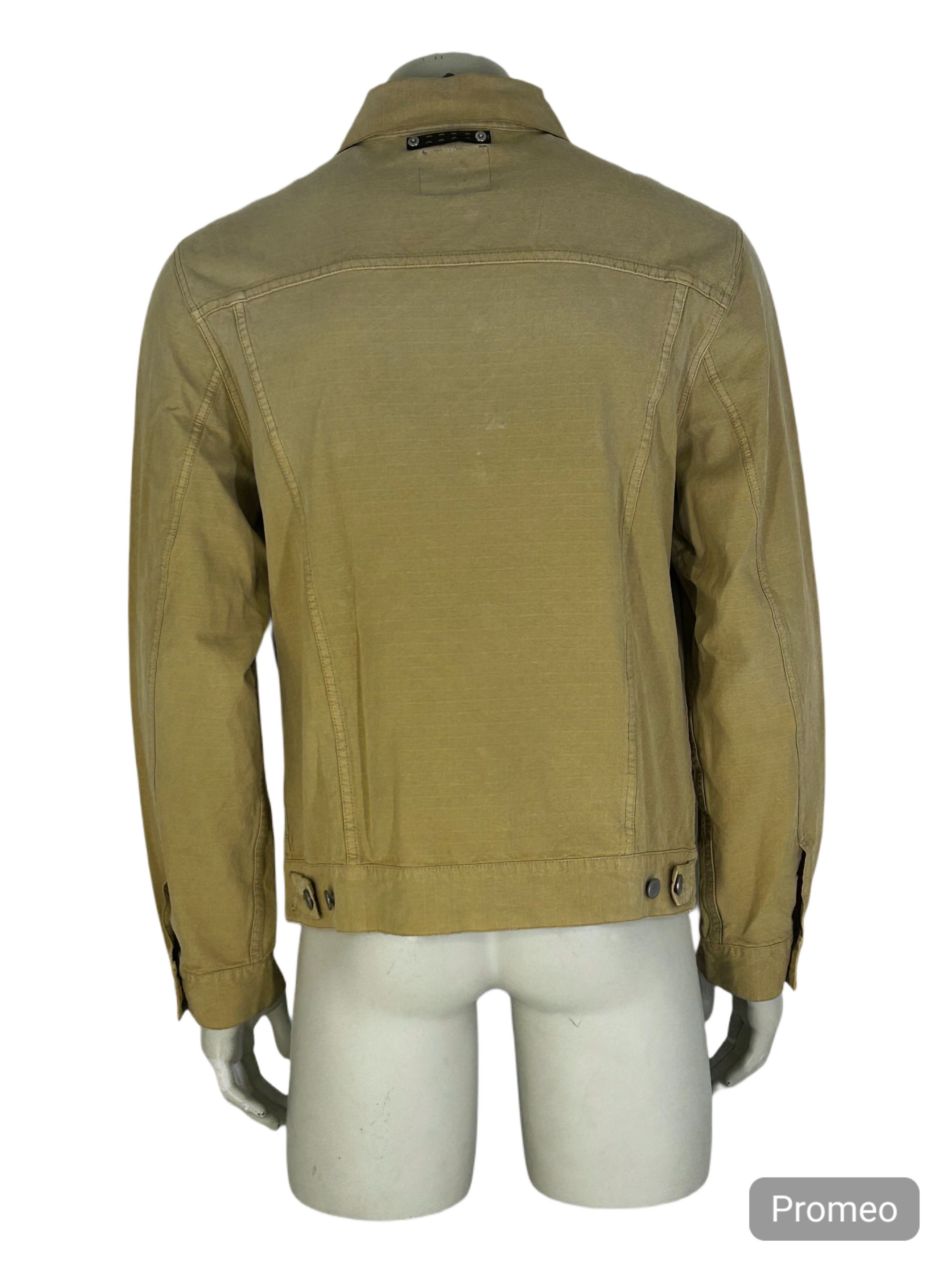 Fendi FENDI TONAL COTTON FLANNNEL STRIPES TRUCKER JACKET Size US XL / EU 56 / 4 - 3 Thumbnail