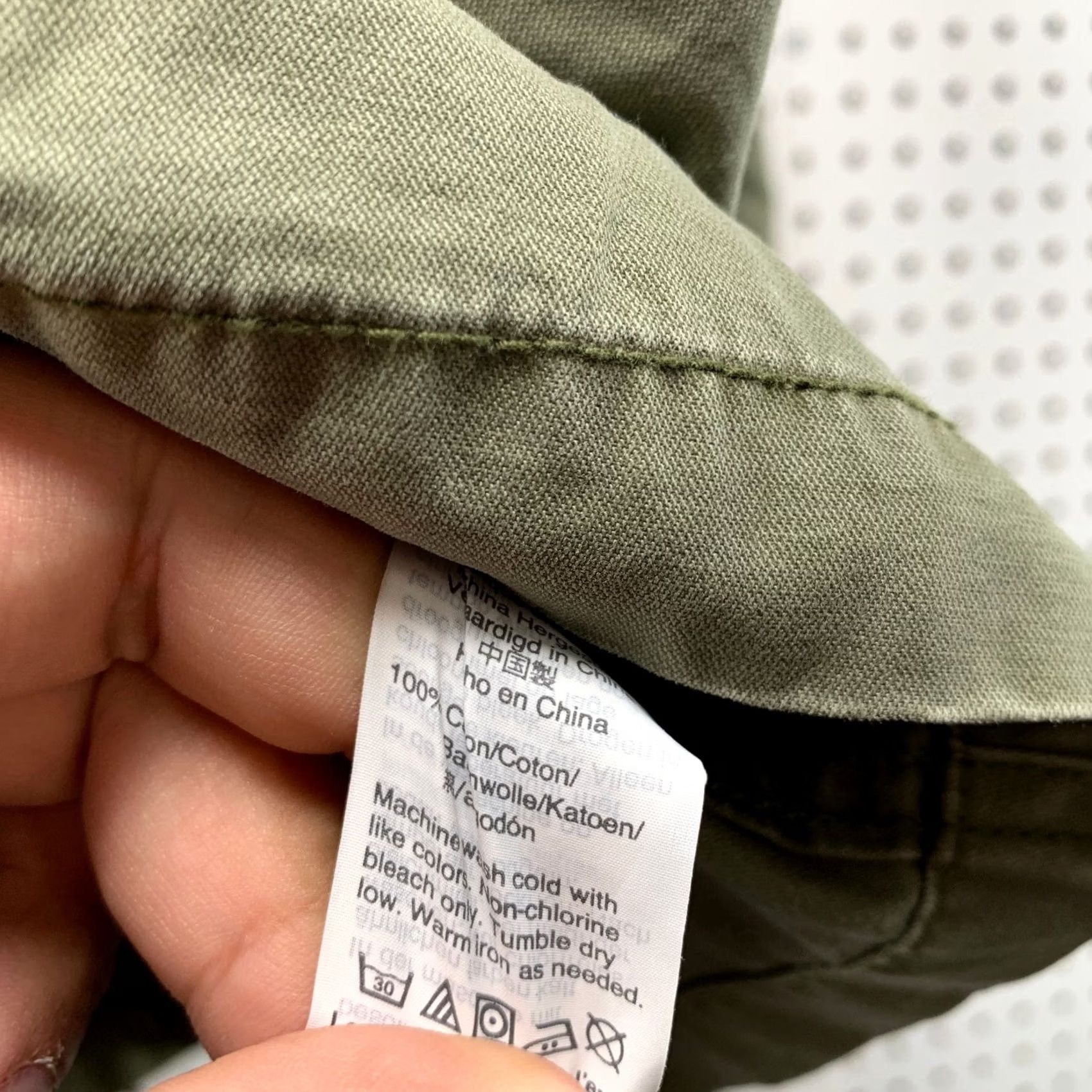 Madewell Madewell Military Zip Jacket Womens Small Army Green Canvas Cinch Jacket Size S / US 4 / IT 40 - 6 Thumbnail