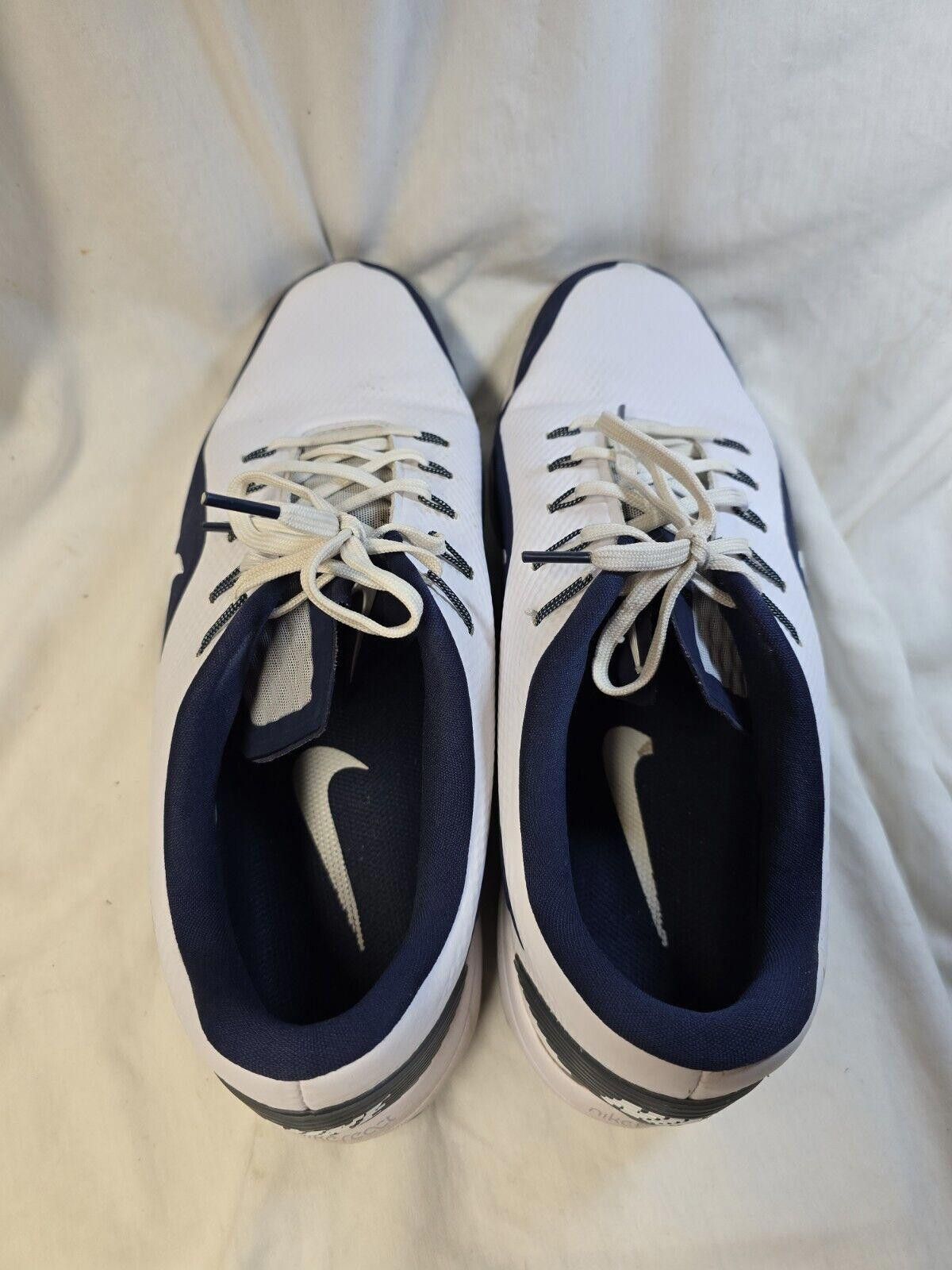 Nike RARE Men’s Sz 14 NIKE React Vapor 2 NRG Golf BV1135-100 VHTF Size US 14 / EU 47 - 2 Thumbnail